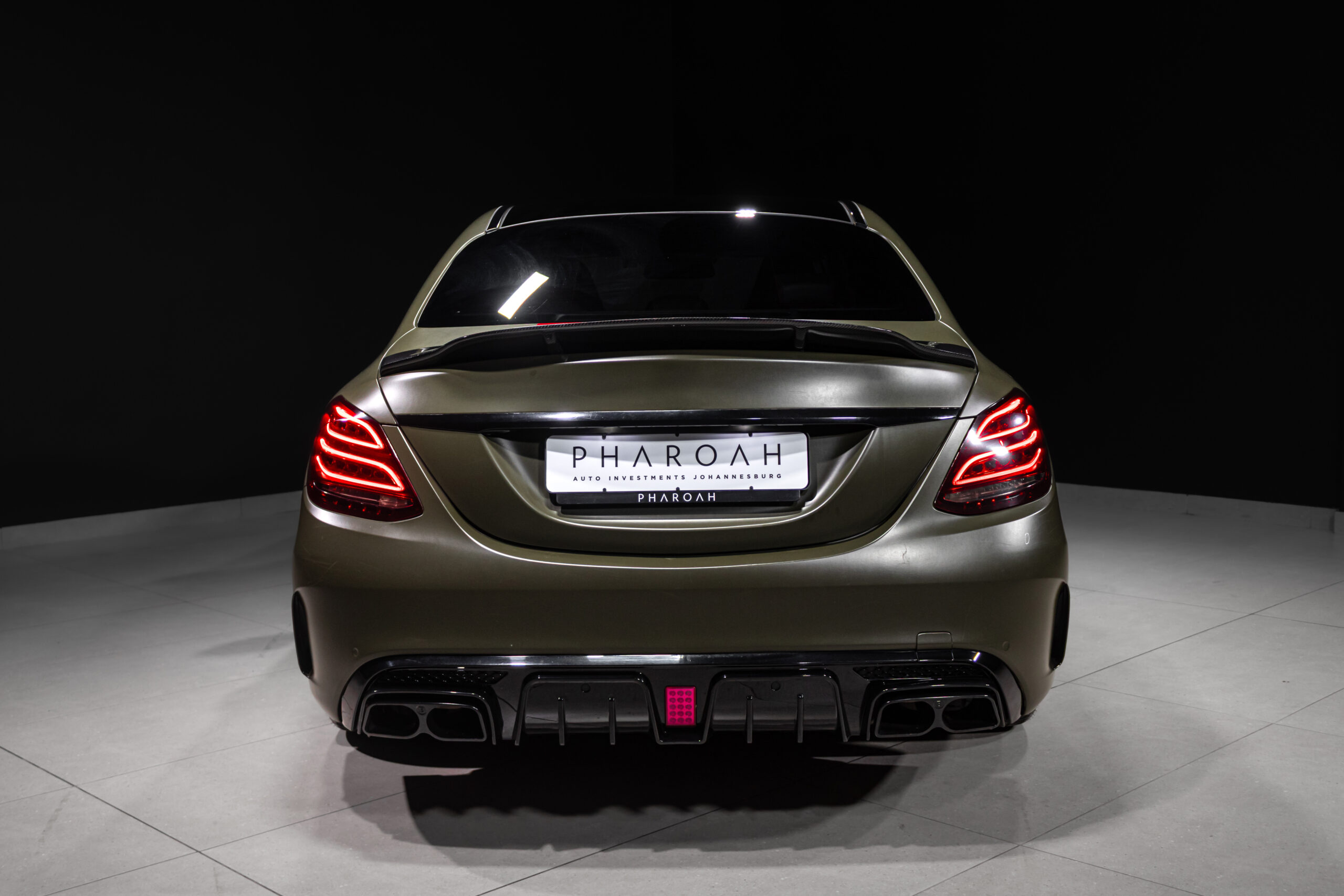 High-end vehicle at Pharoah Group dealership