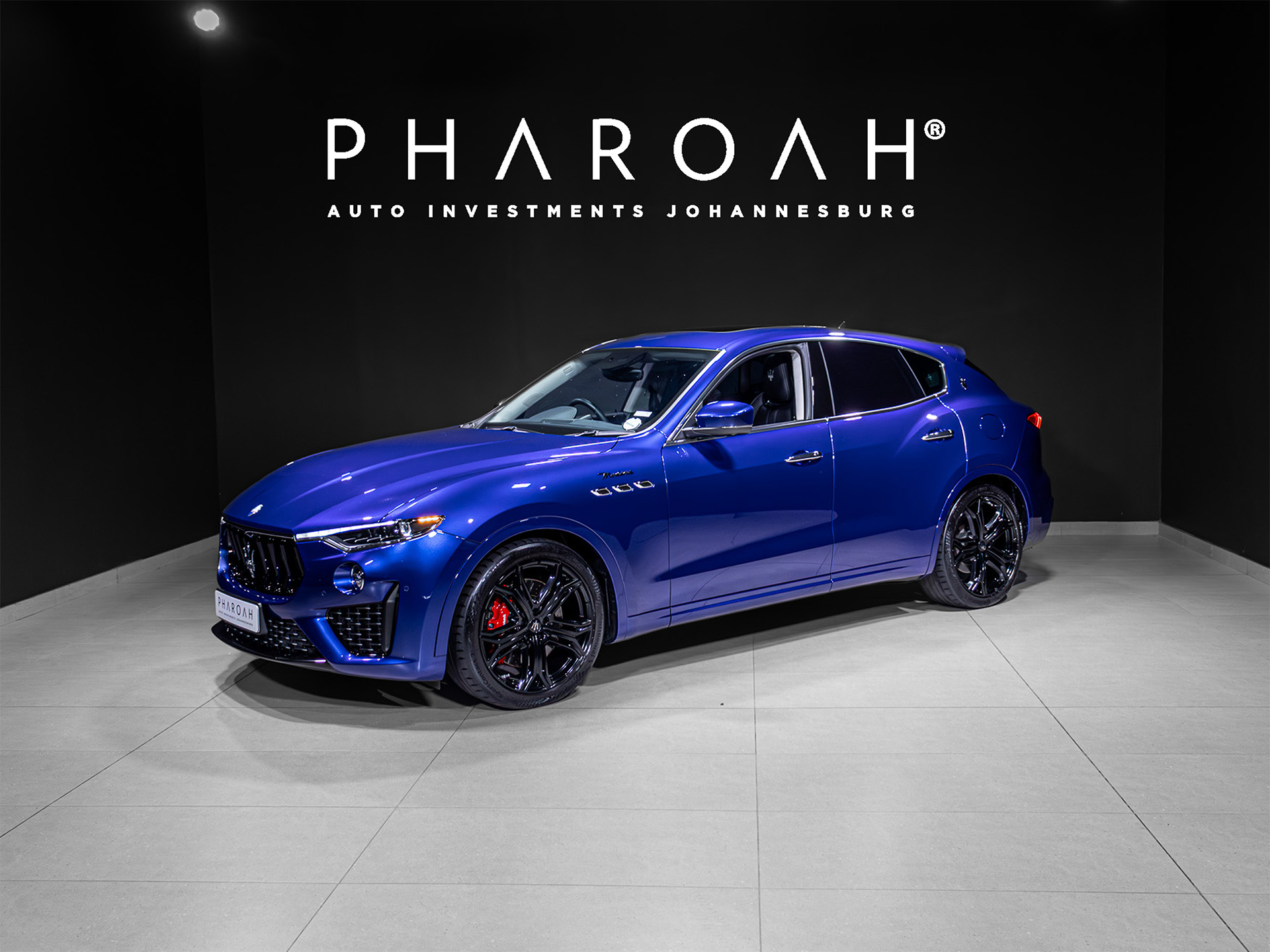 Blue Maserati Levante for sale