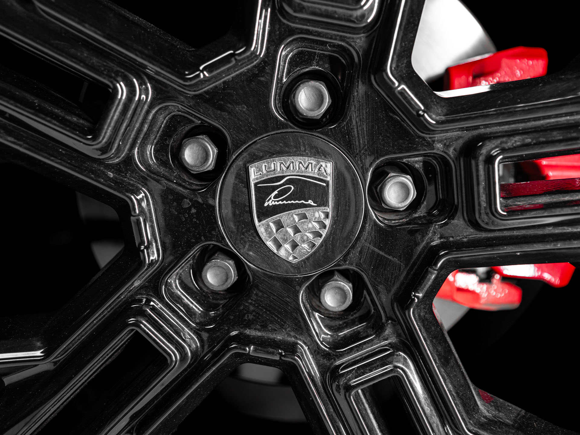 black range rover lumma 11