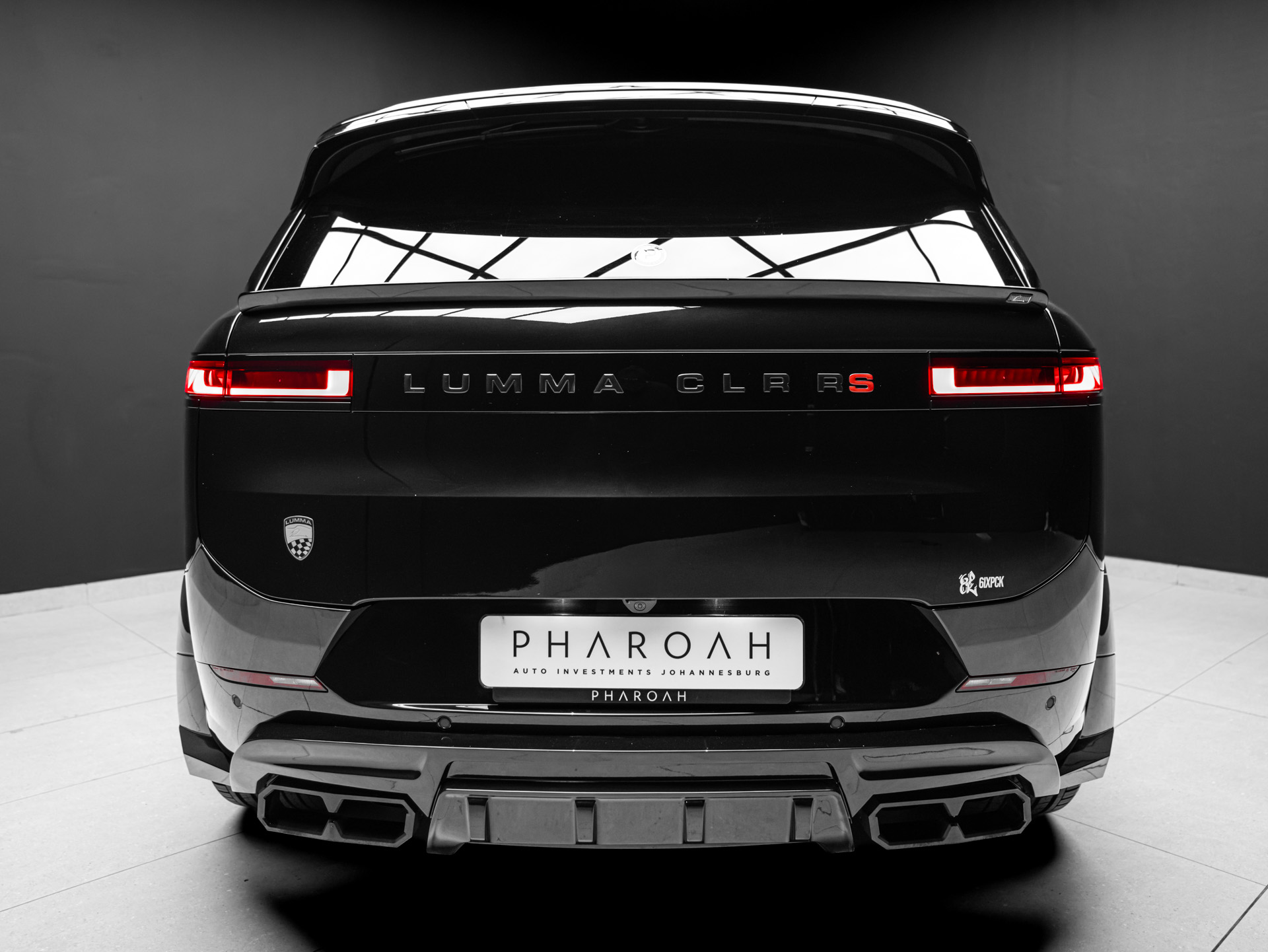 black range rover lumma 14