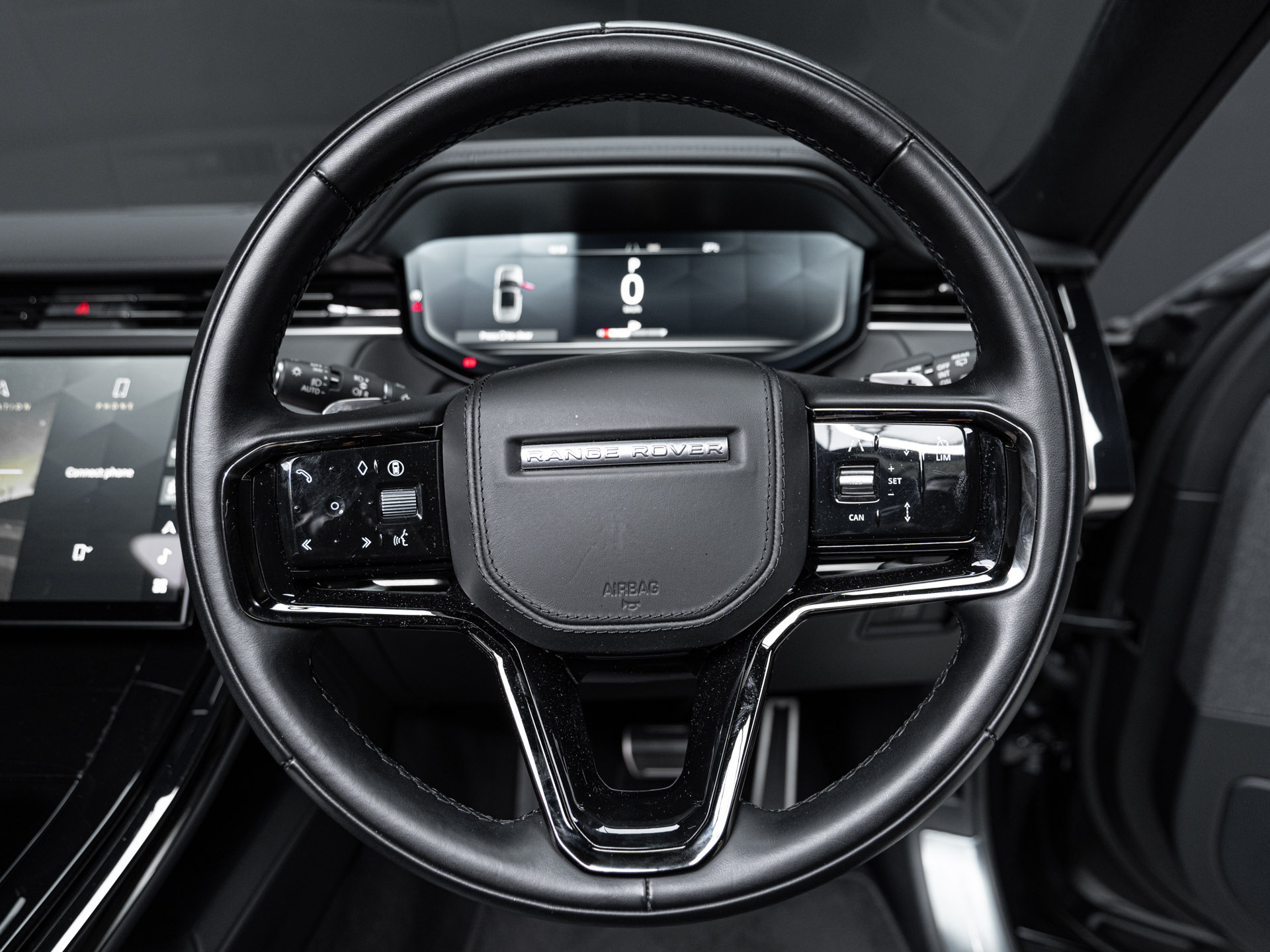 black range rover lumma 21