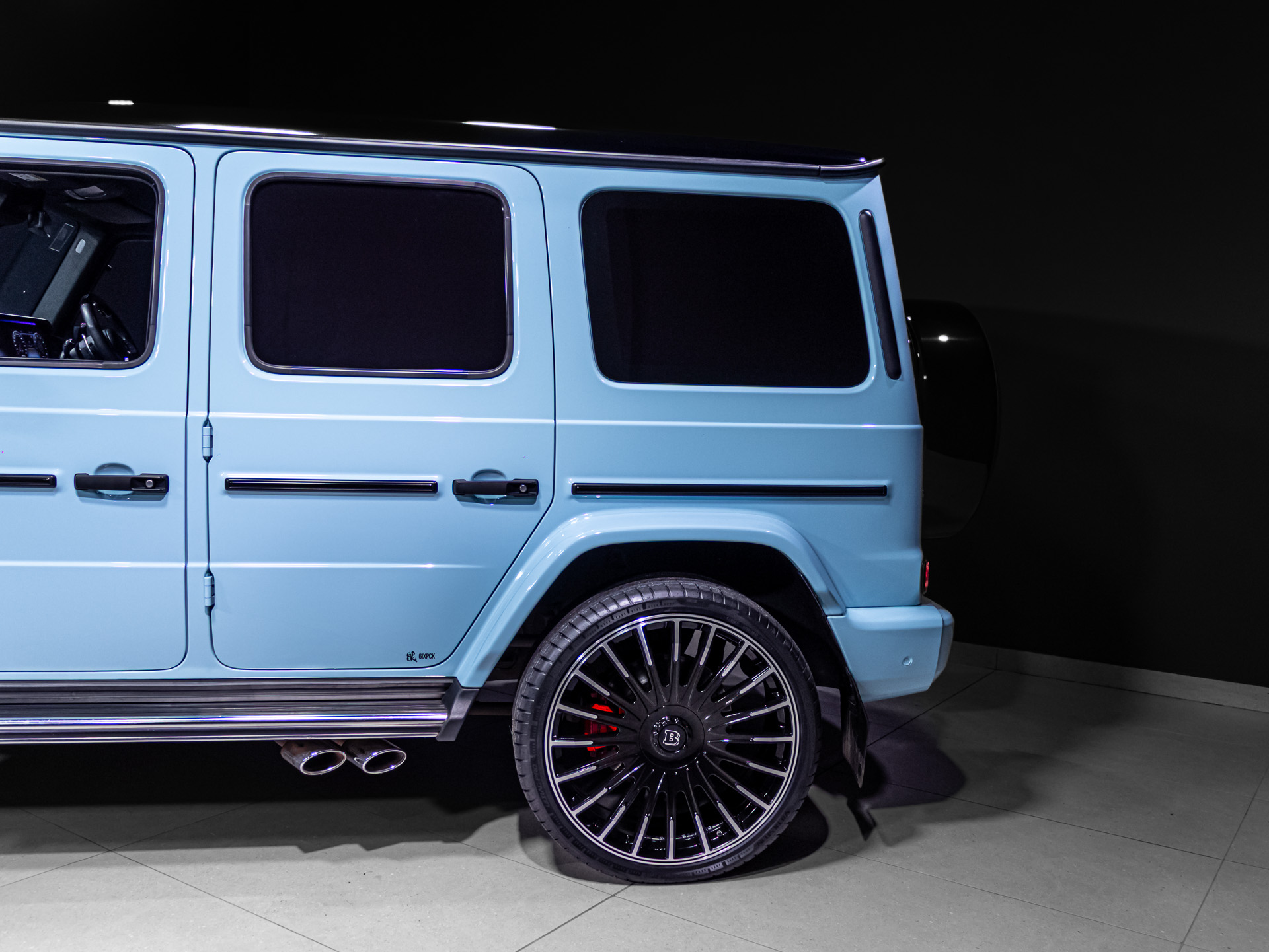 blue g63 7366