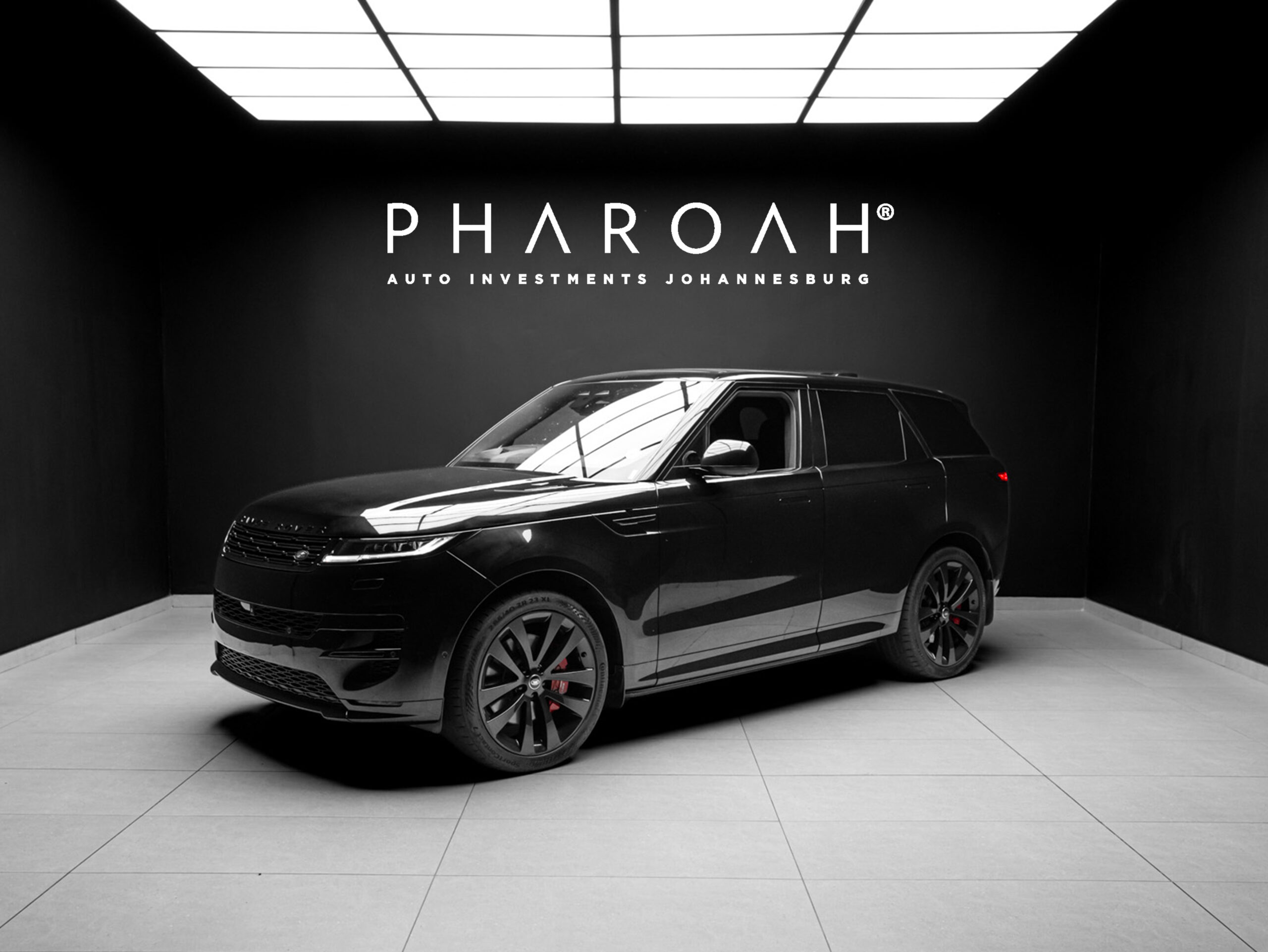 black range rover sport cover