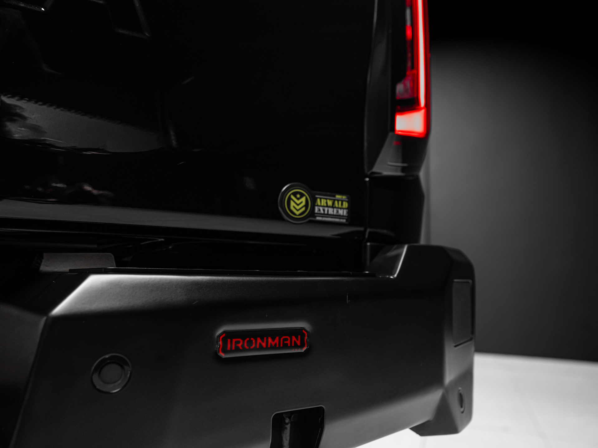 black toyota hilux 19