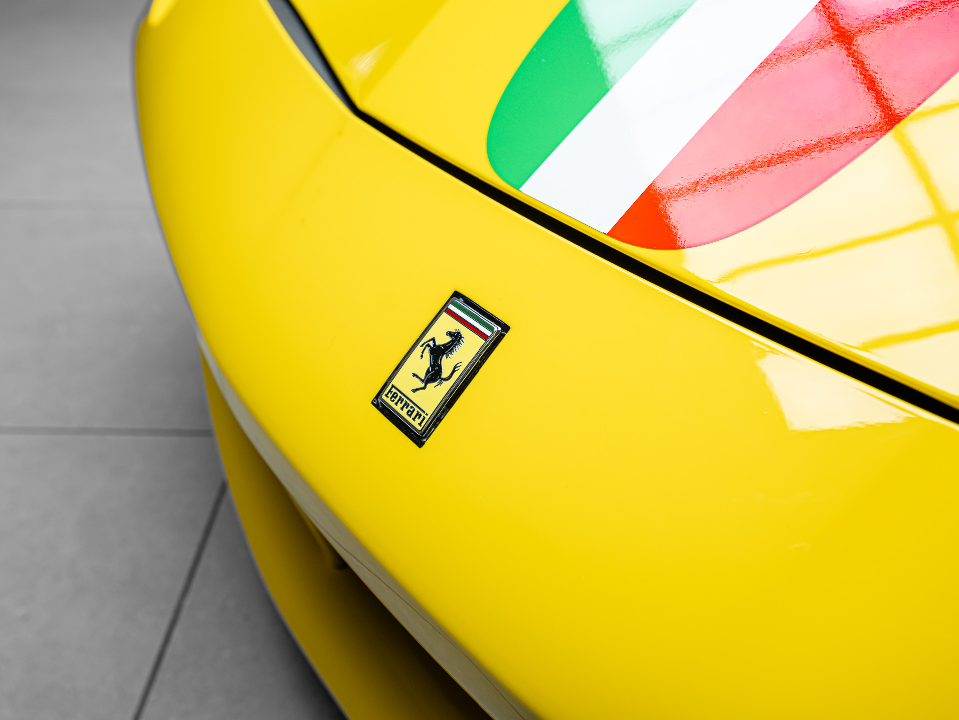 ferrari 488 yellow 13