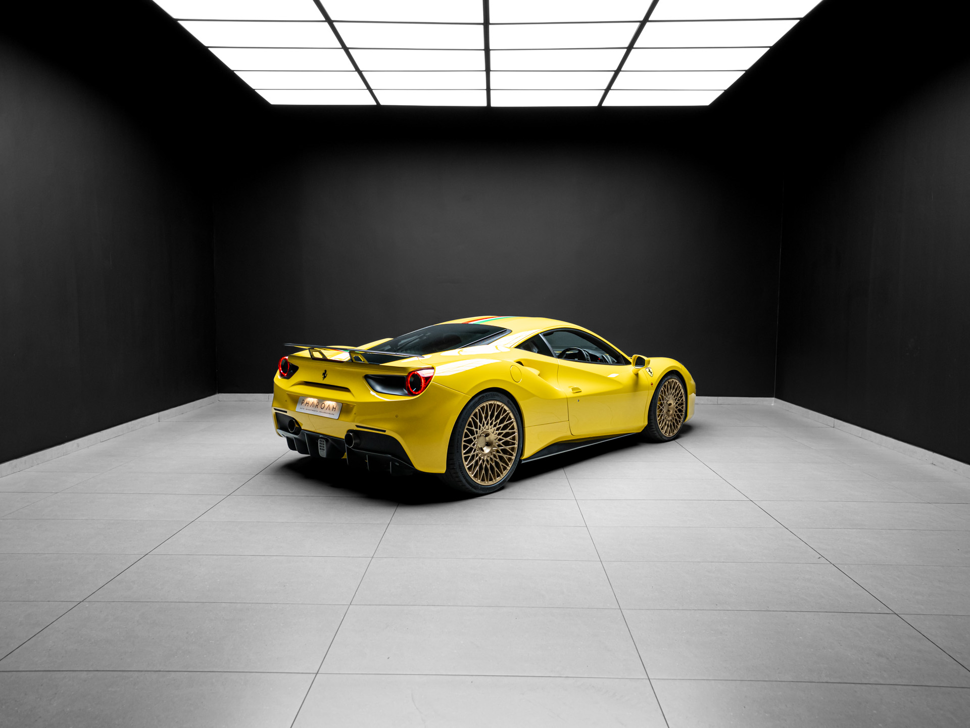 ferrari 488 yellow 16
