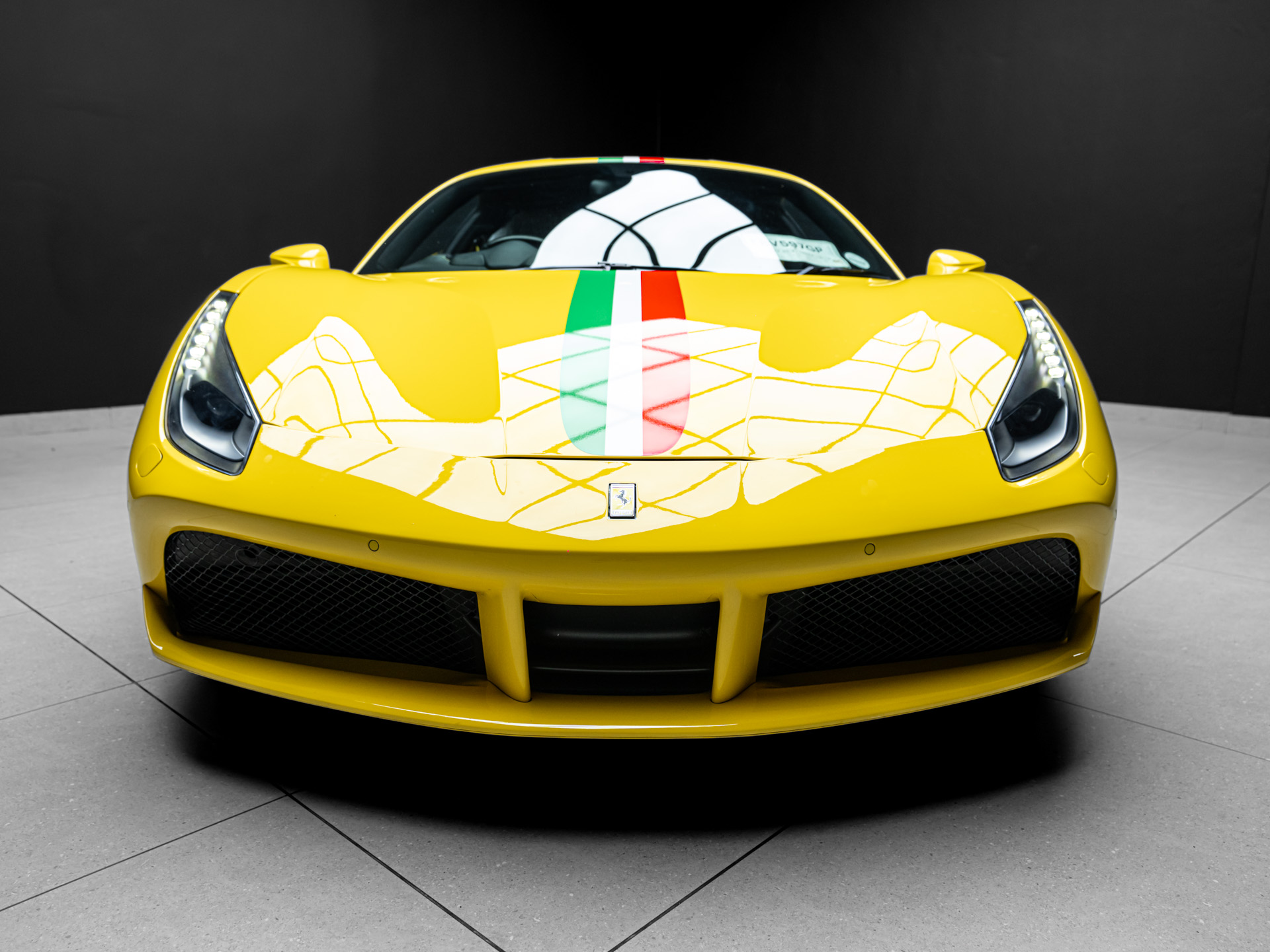 ferrari 488 yellow 9