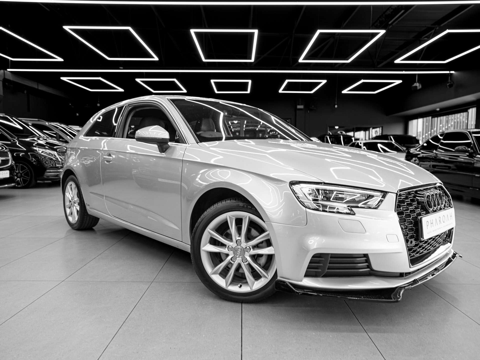 grey audi a3 2
