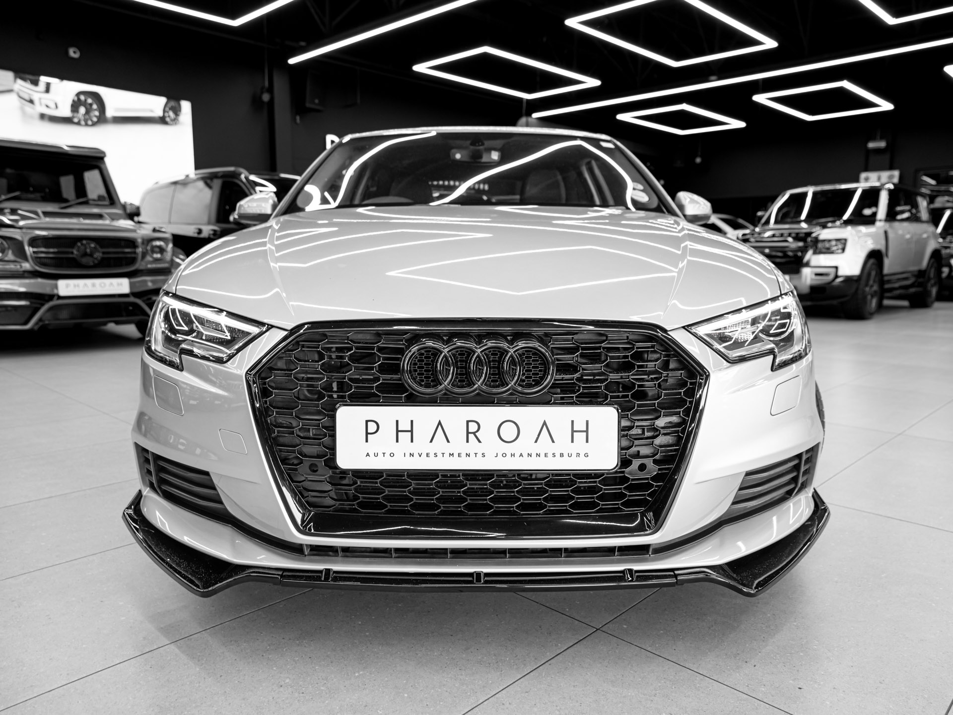 grey audi a3 4