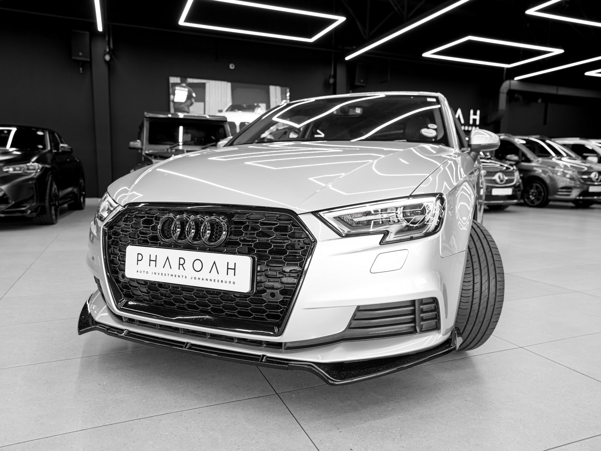 grey audi a3 5