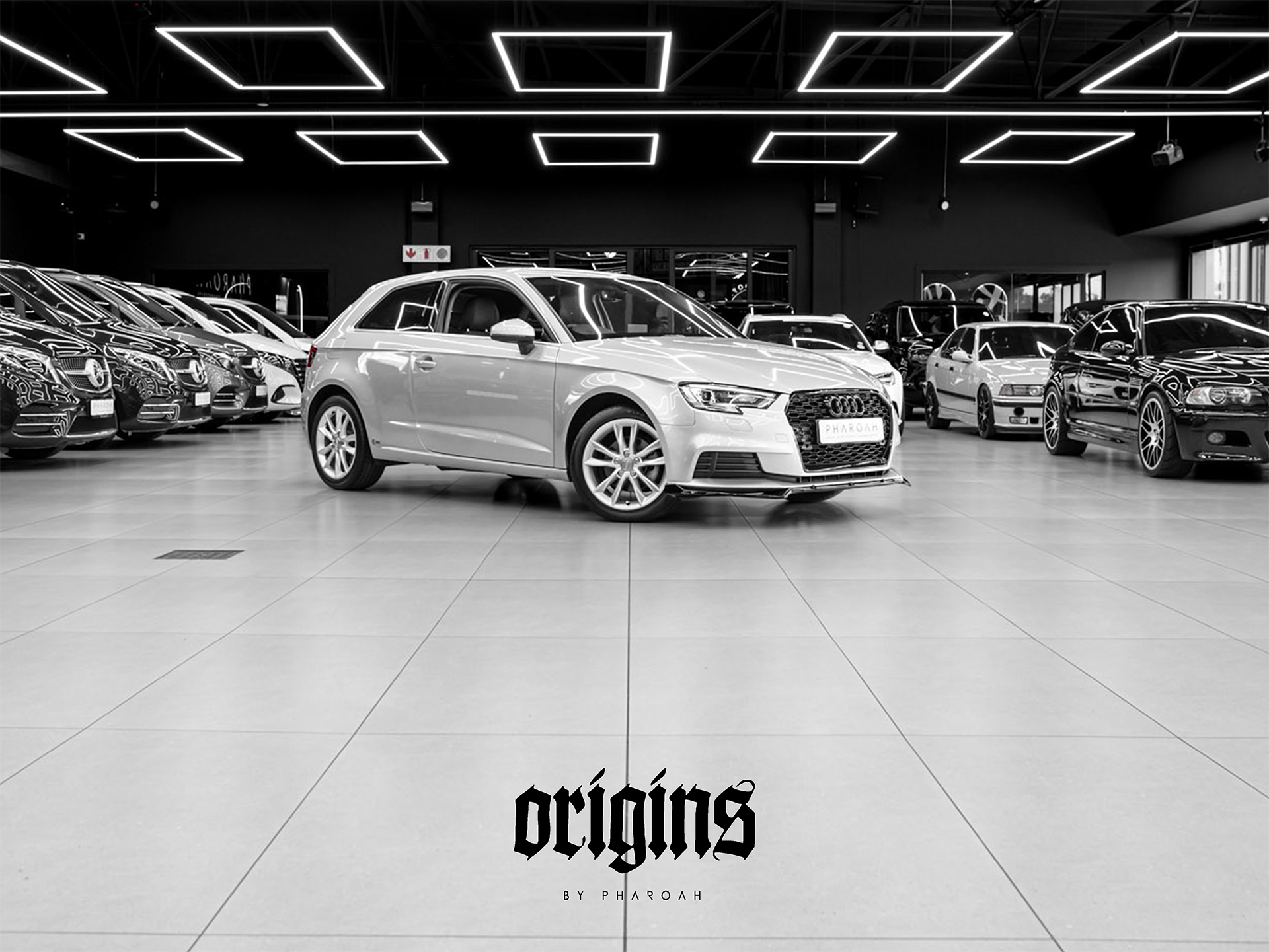 grey audi a3 cover