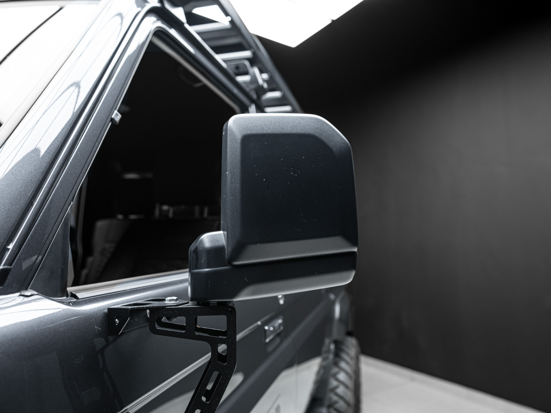 grey land cruiser cattle rail 8