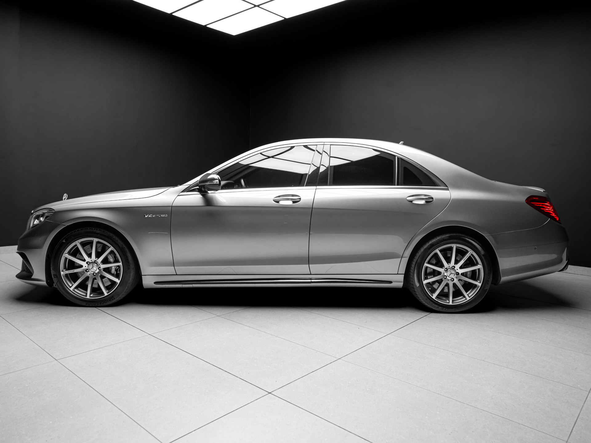 grey mercedes s63 3