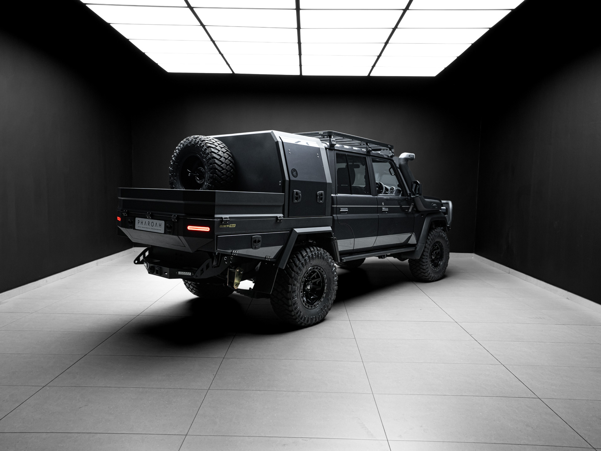 grey toyota lc79 canopy 14