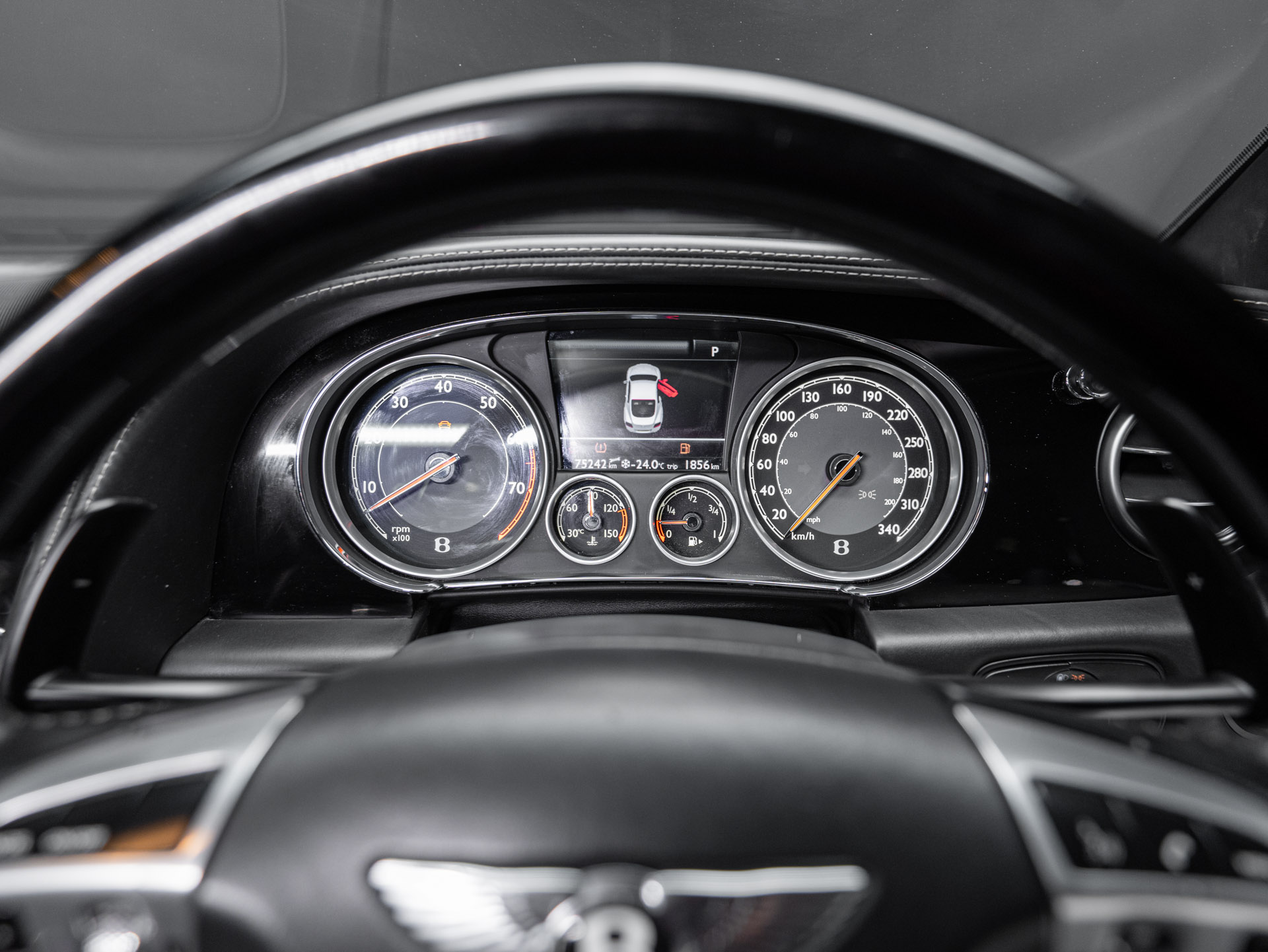navy blue bentley continental w12 22