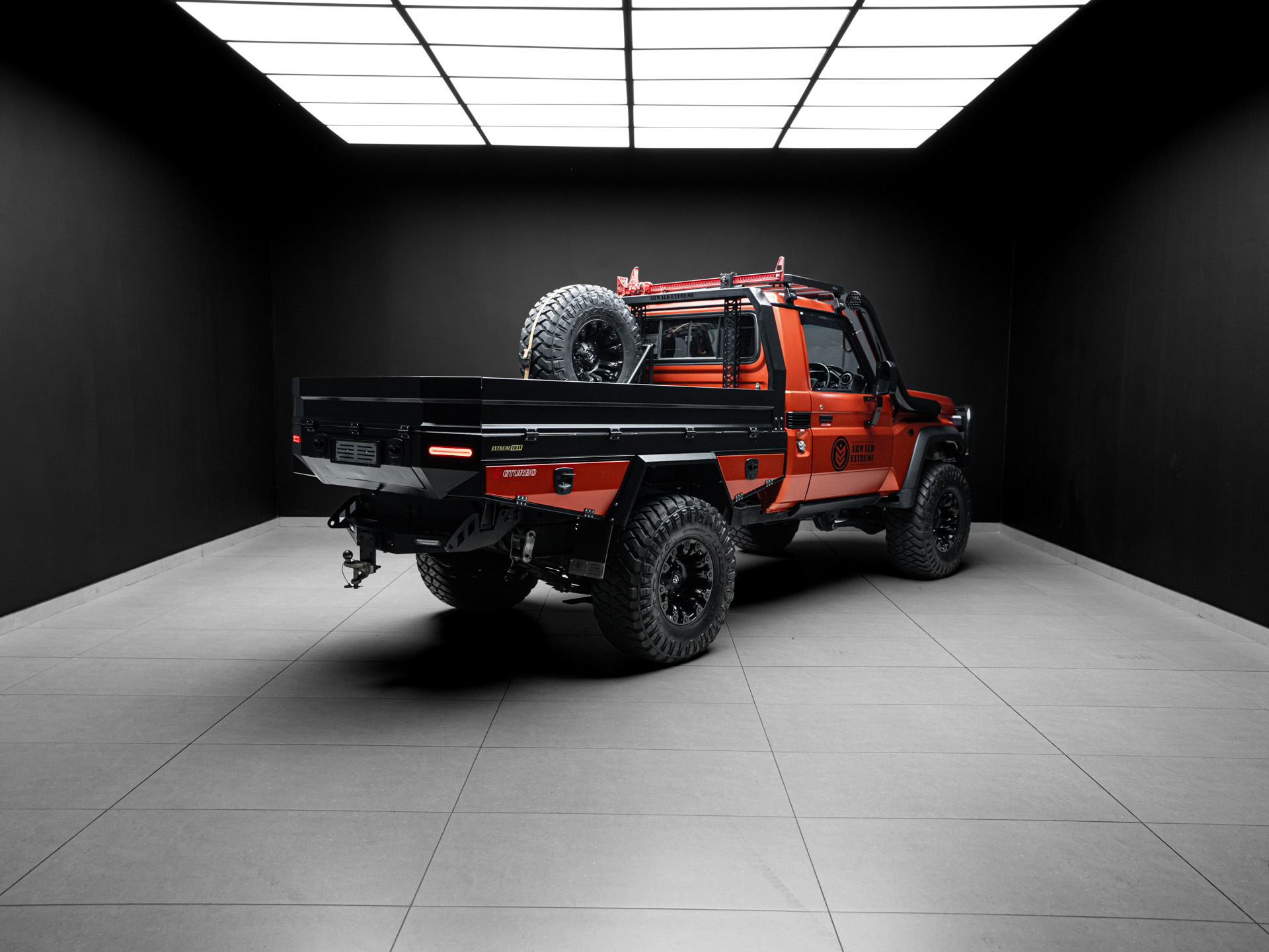 orange land cruiser lc79 12