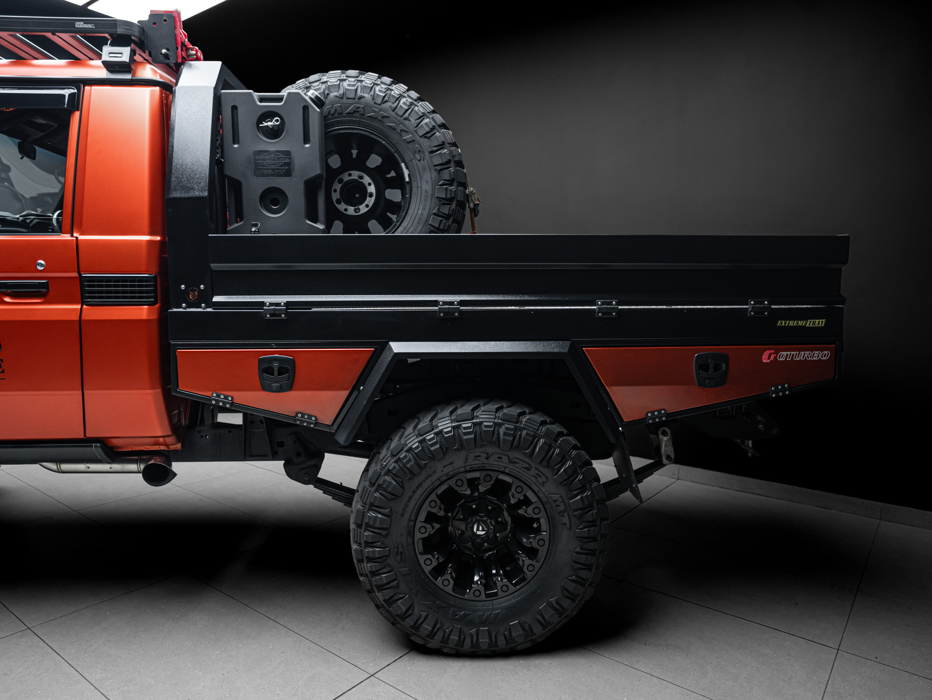 orange land cruiser lc79 5