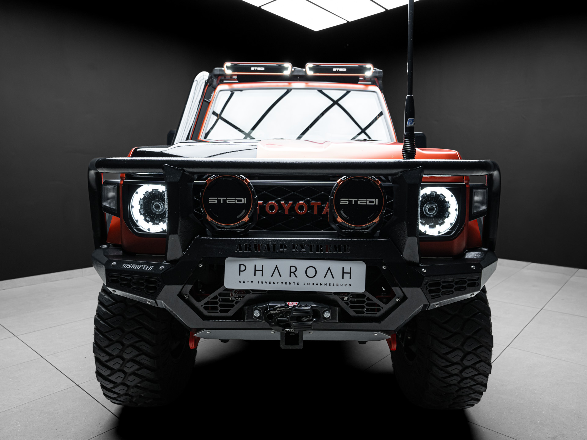 orange land cruiser lc79 6