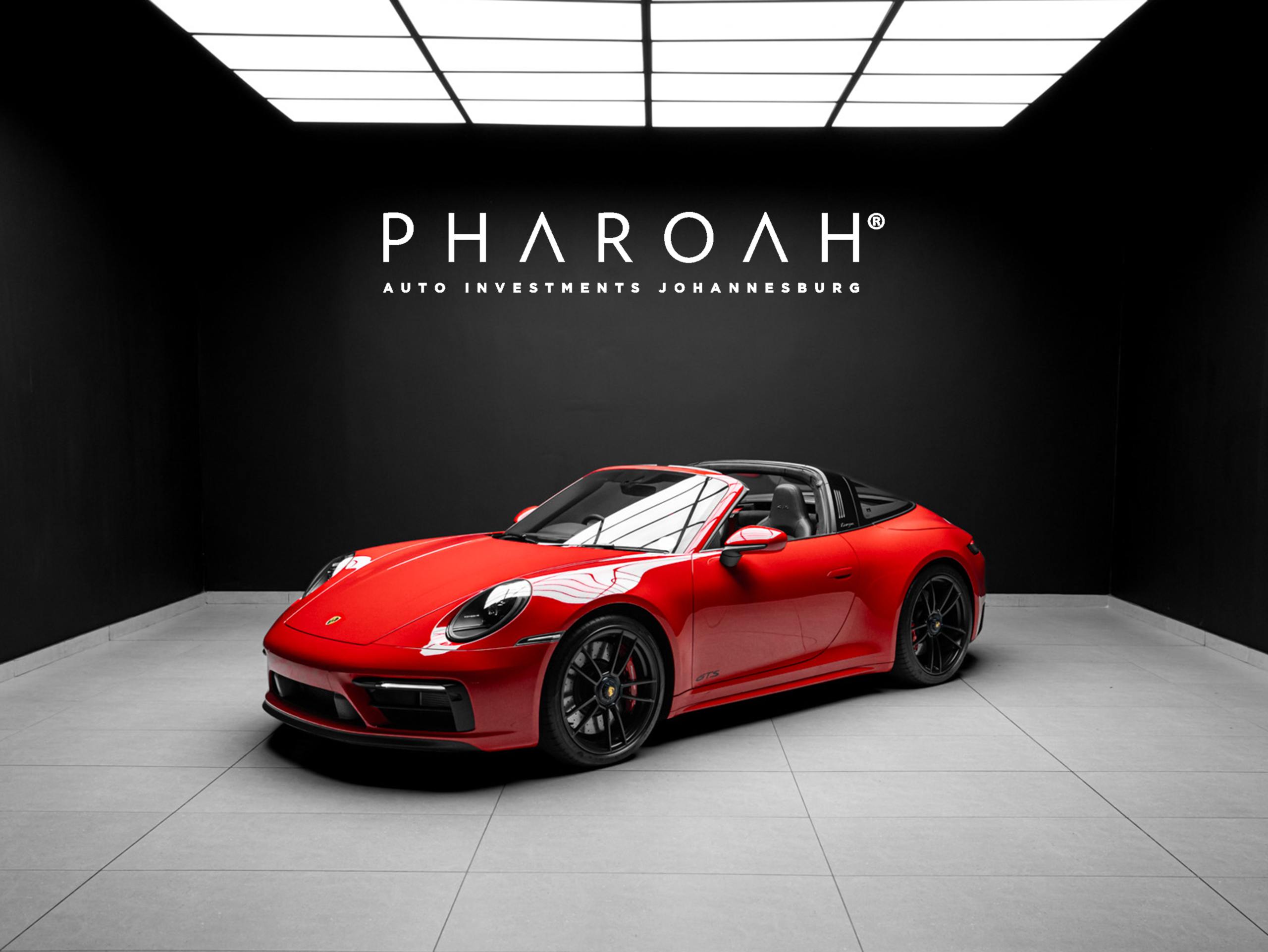 porsche targan red
