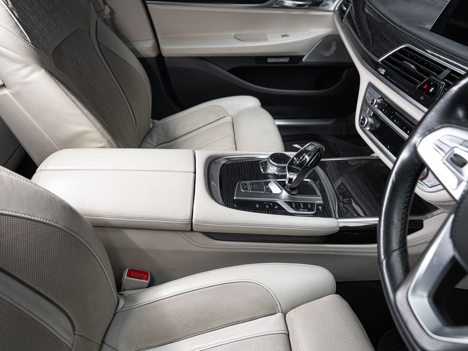 white bmw 750i 19