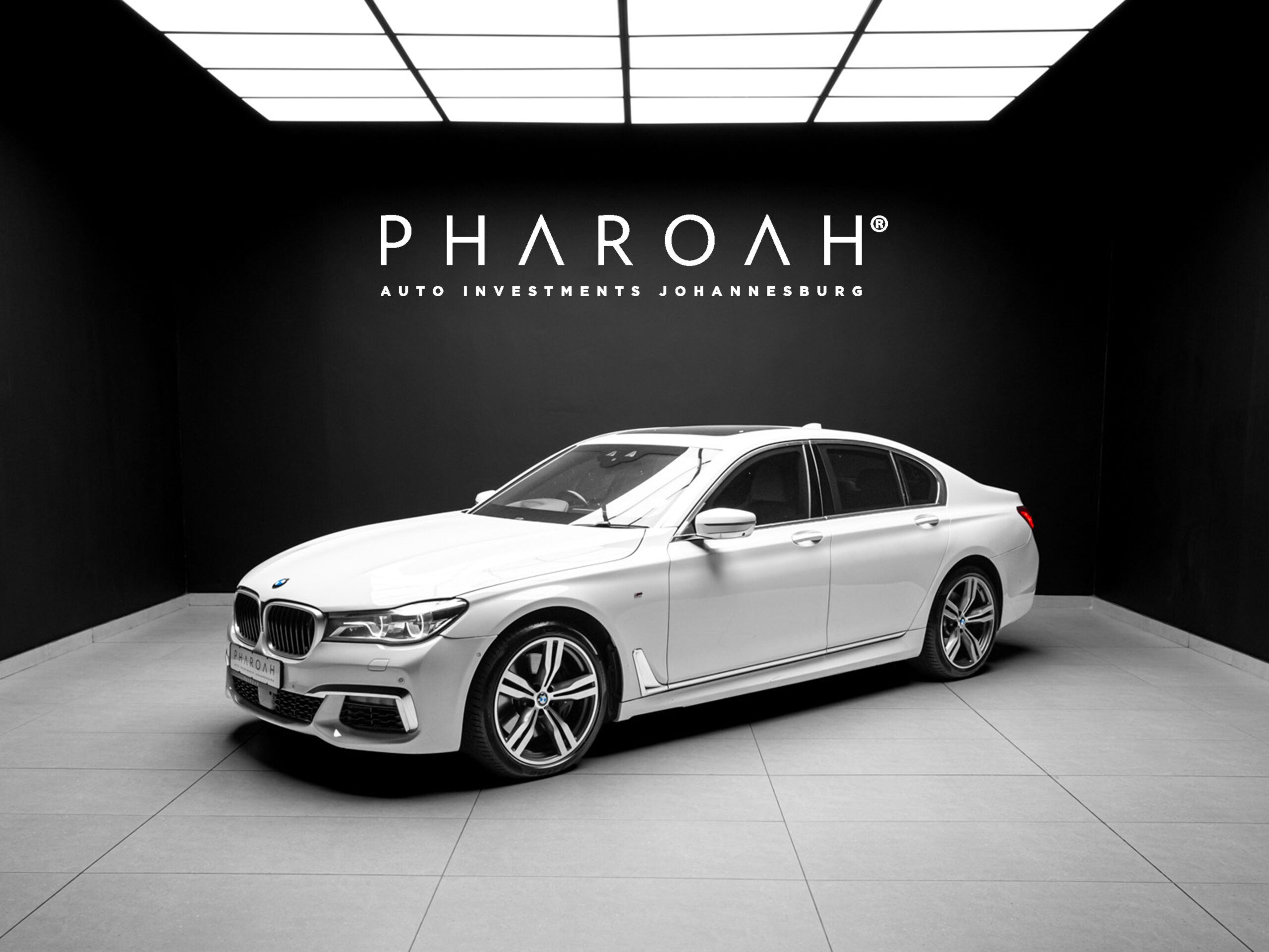 white bmw 75o cover