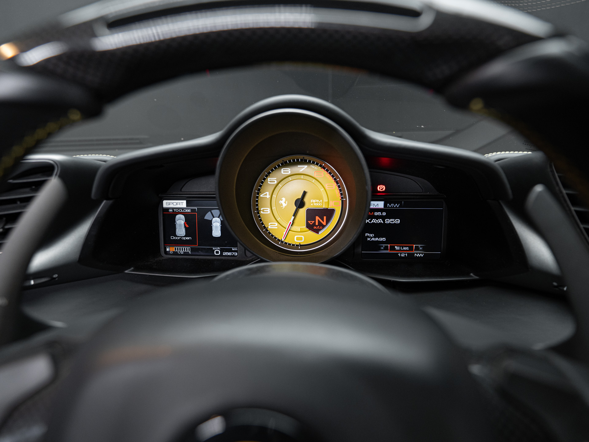 yellow ferrari 488 gtb 23