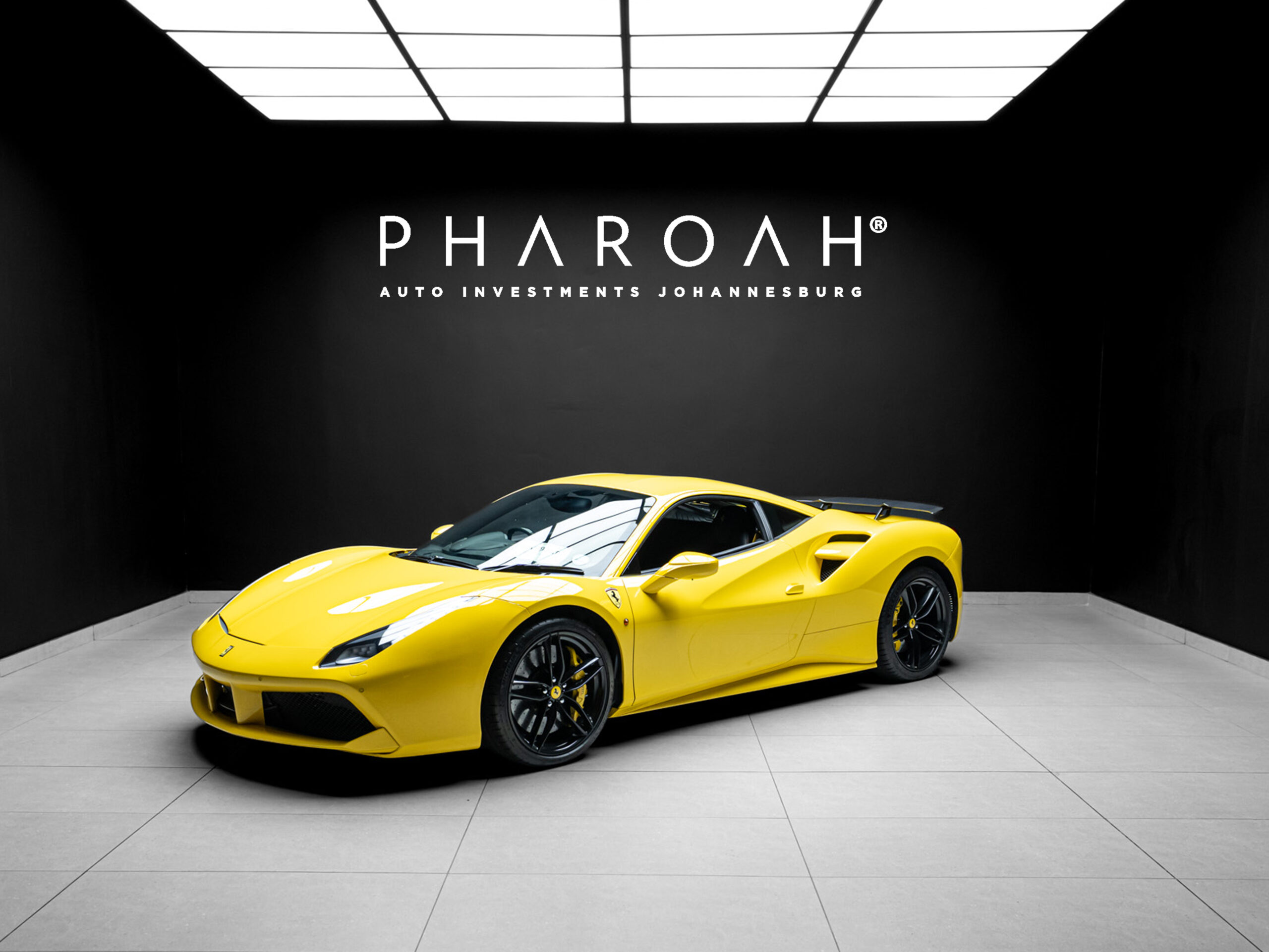 yellow ferrari 488 gtb cover
