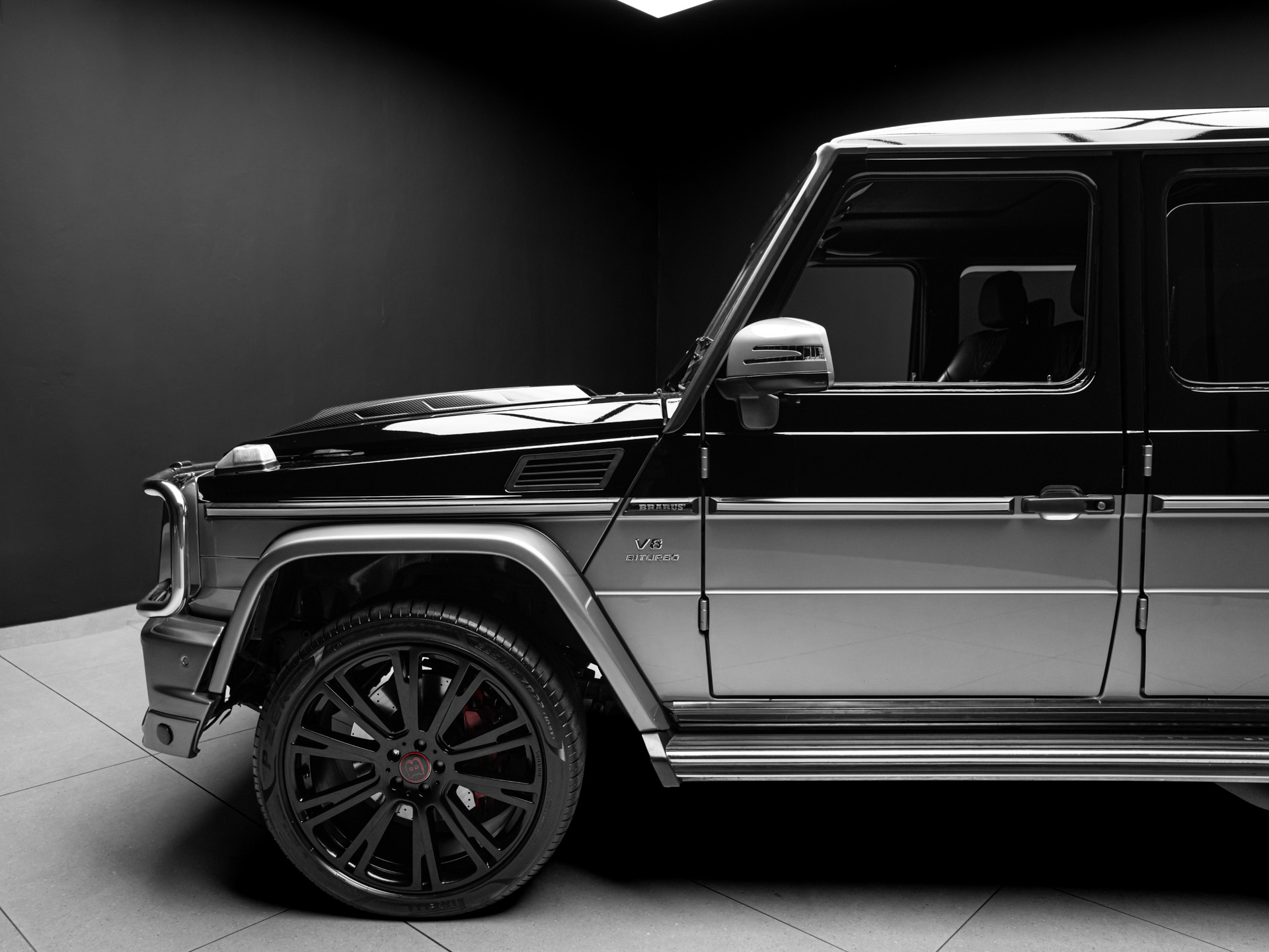 black 2 tone mercedes g63 3