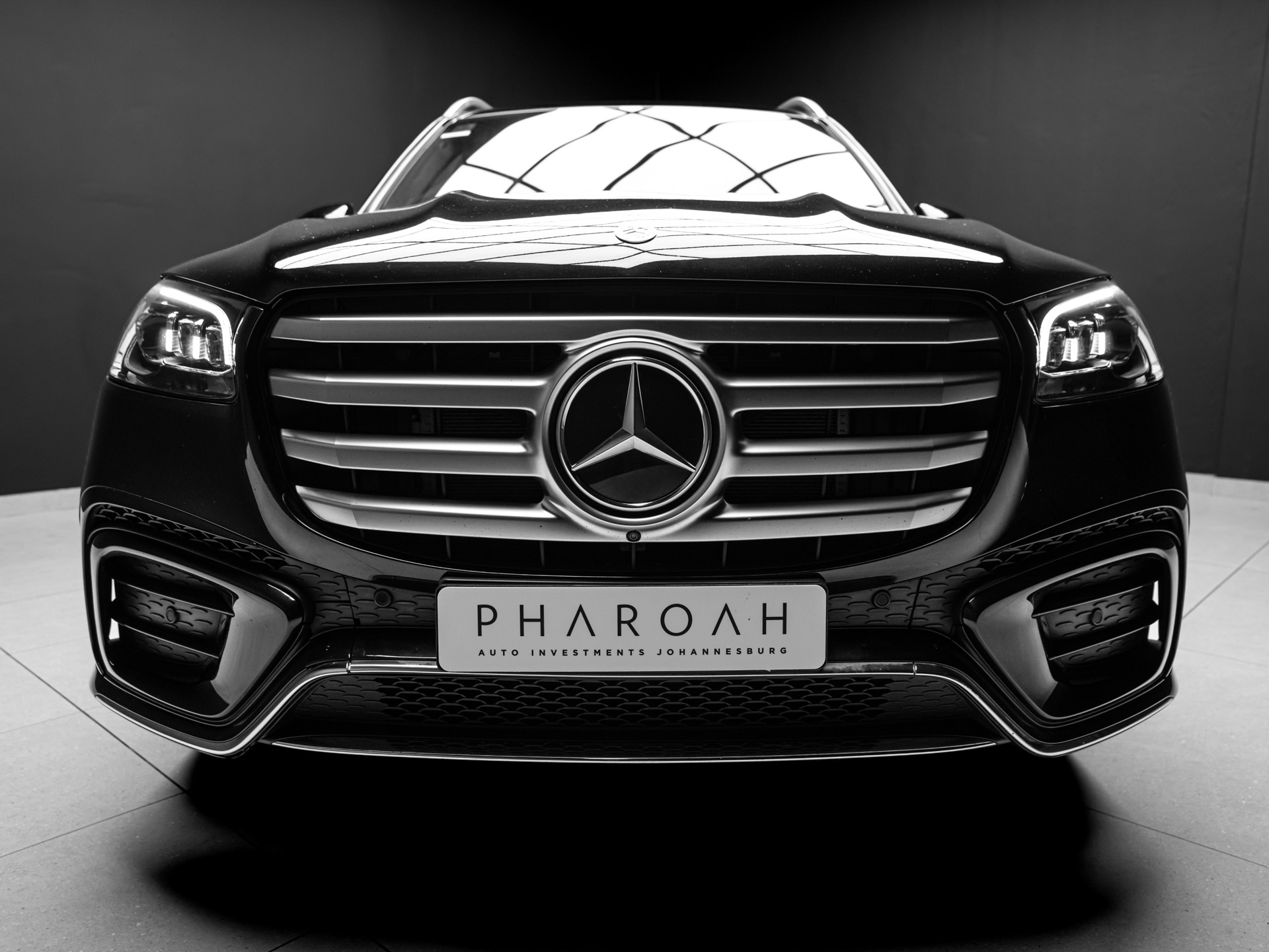 black mercedes gls450d 9