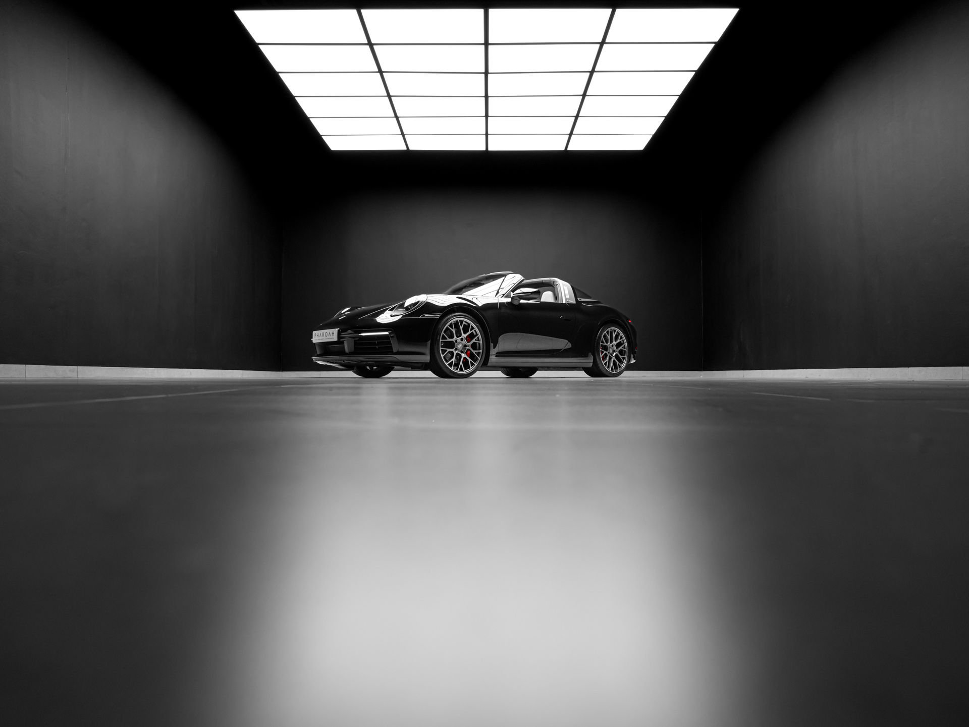black porsche 911 targa 4 2