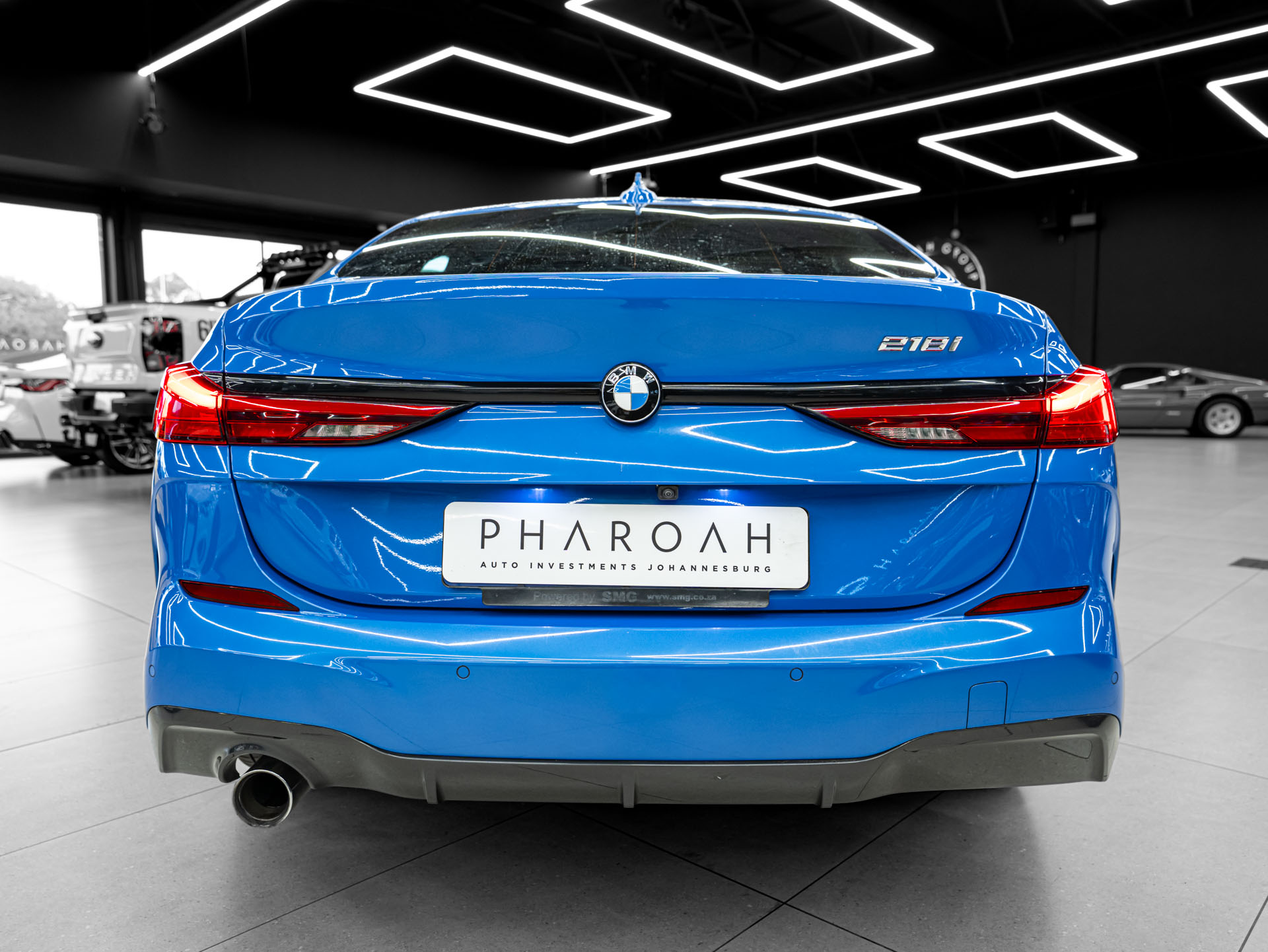 blue bmw 218i gran coupe 10