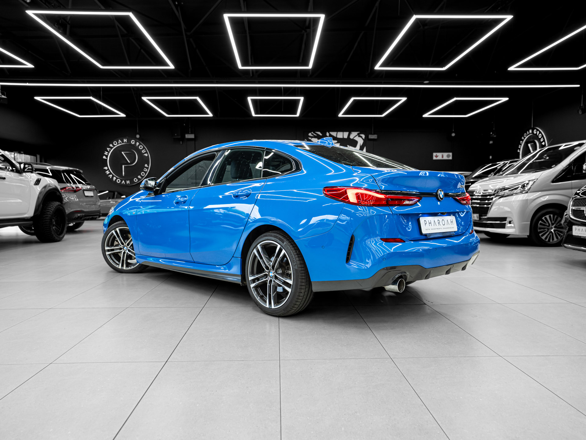 blue bmw 218i gran coupe 13