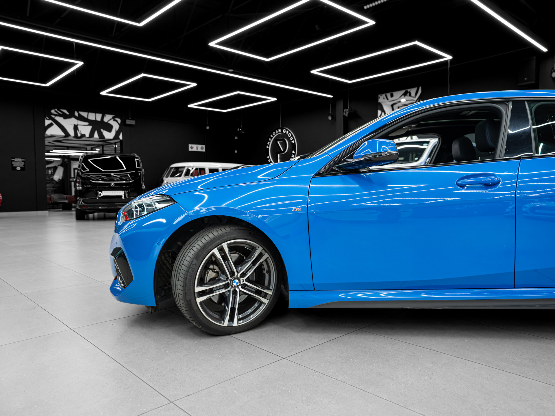 blue bmw 218i gran coupe 15