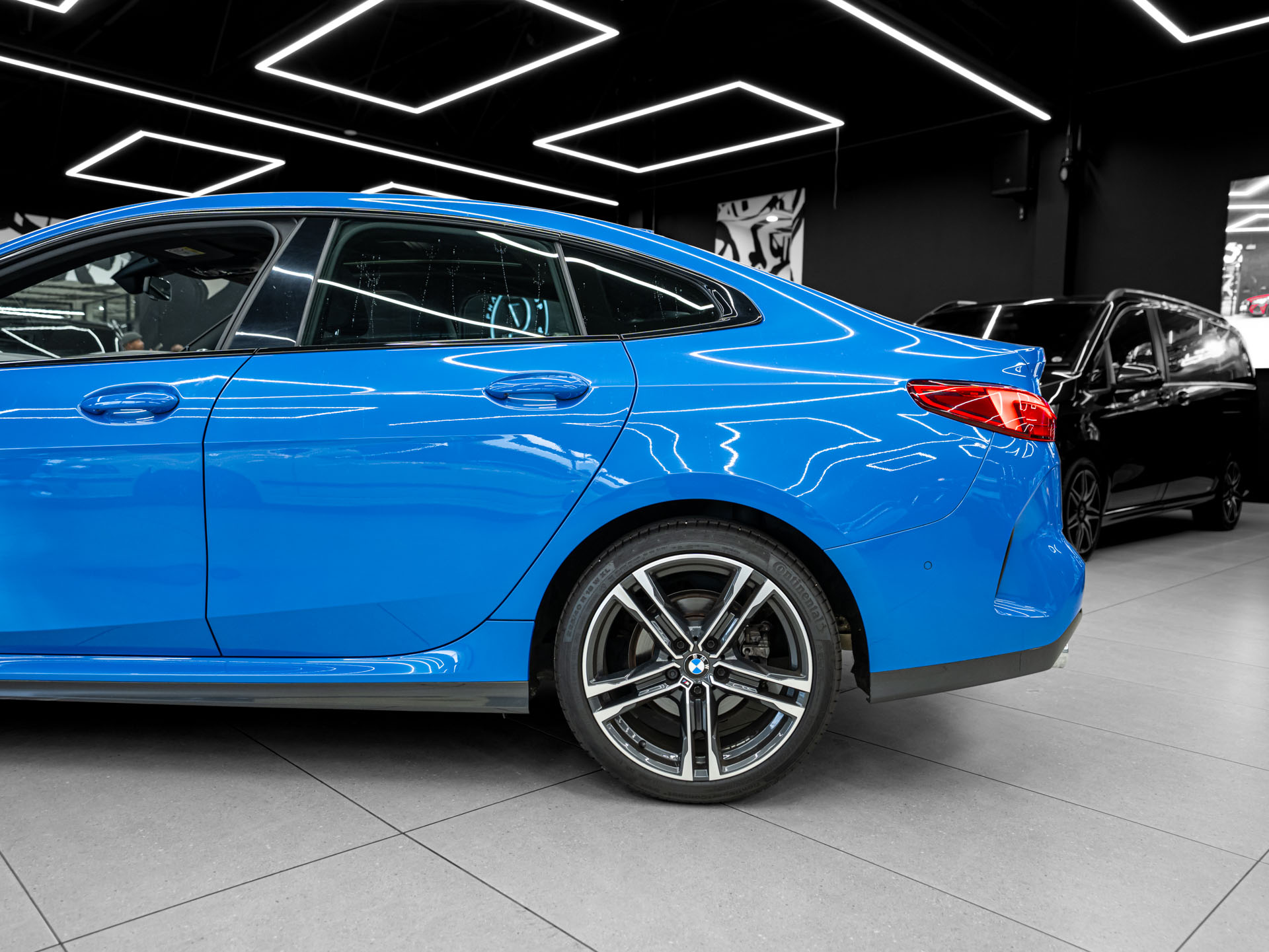 blue bmw 218i gran coupe 16