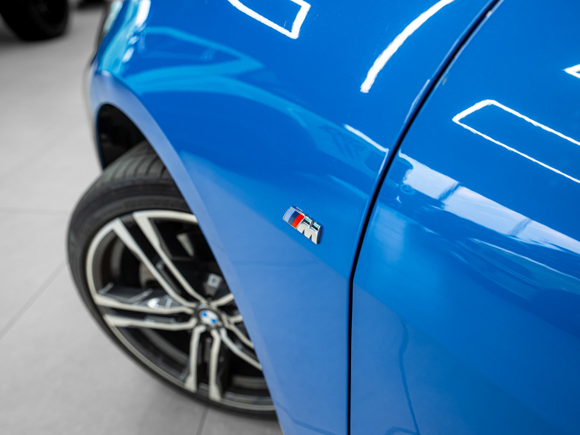 blue bmw 218i gran coupe 17