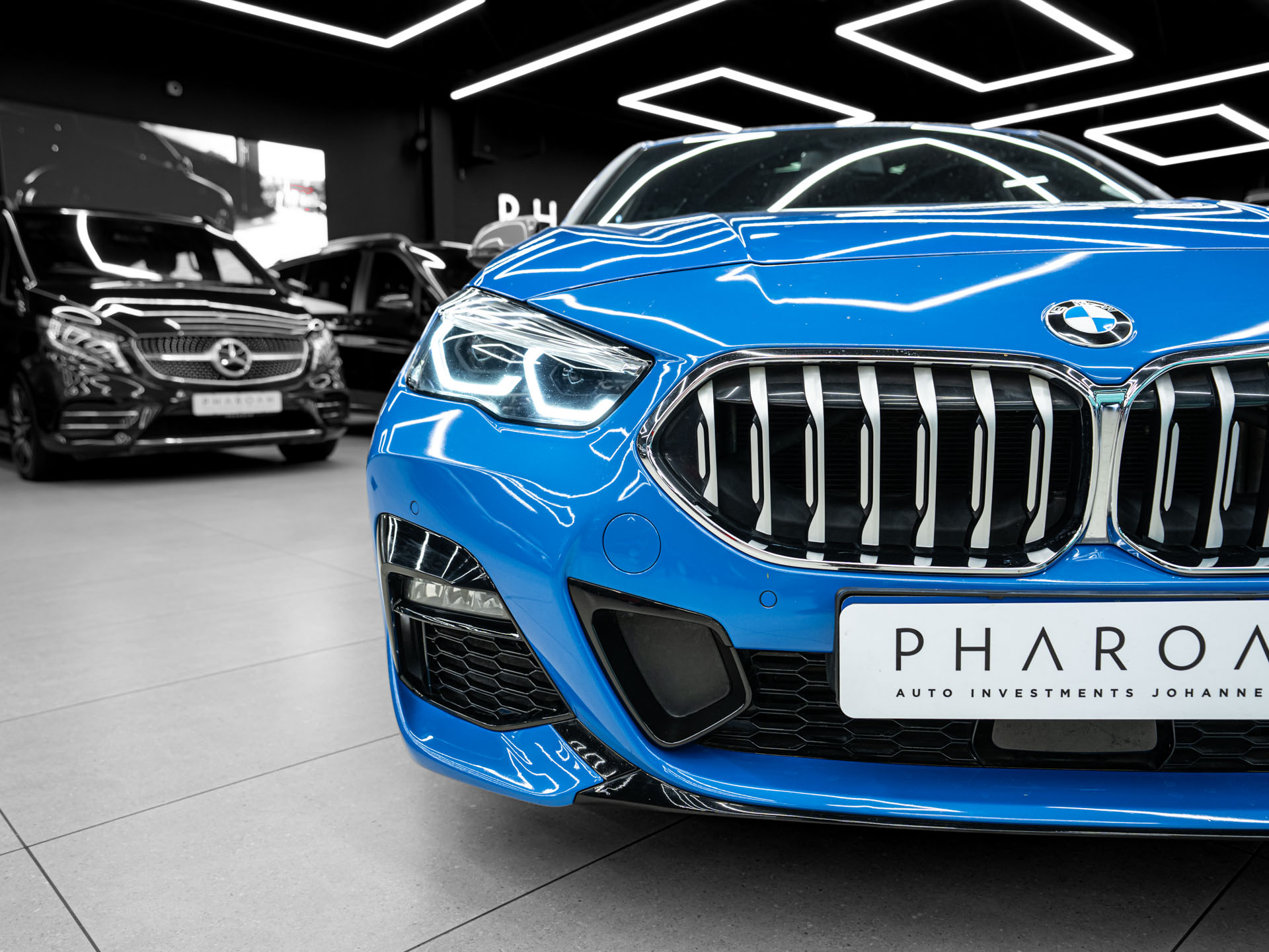 blue bmw 218i gran coupe 5