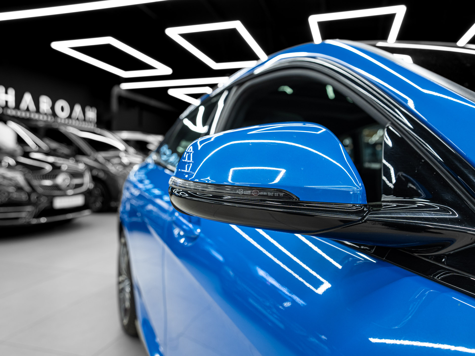 blue bmw 218i gran coupe 7