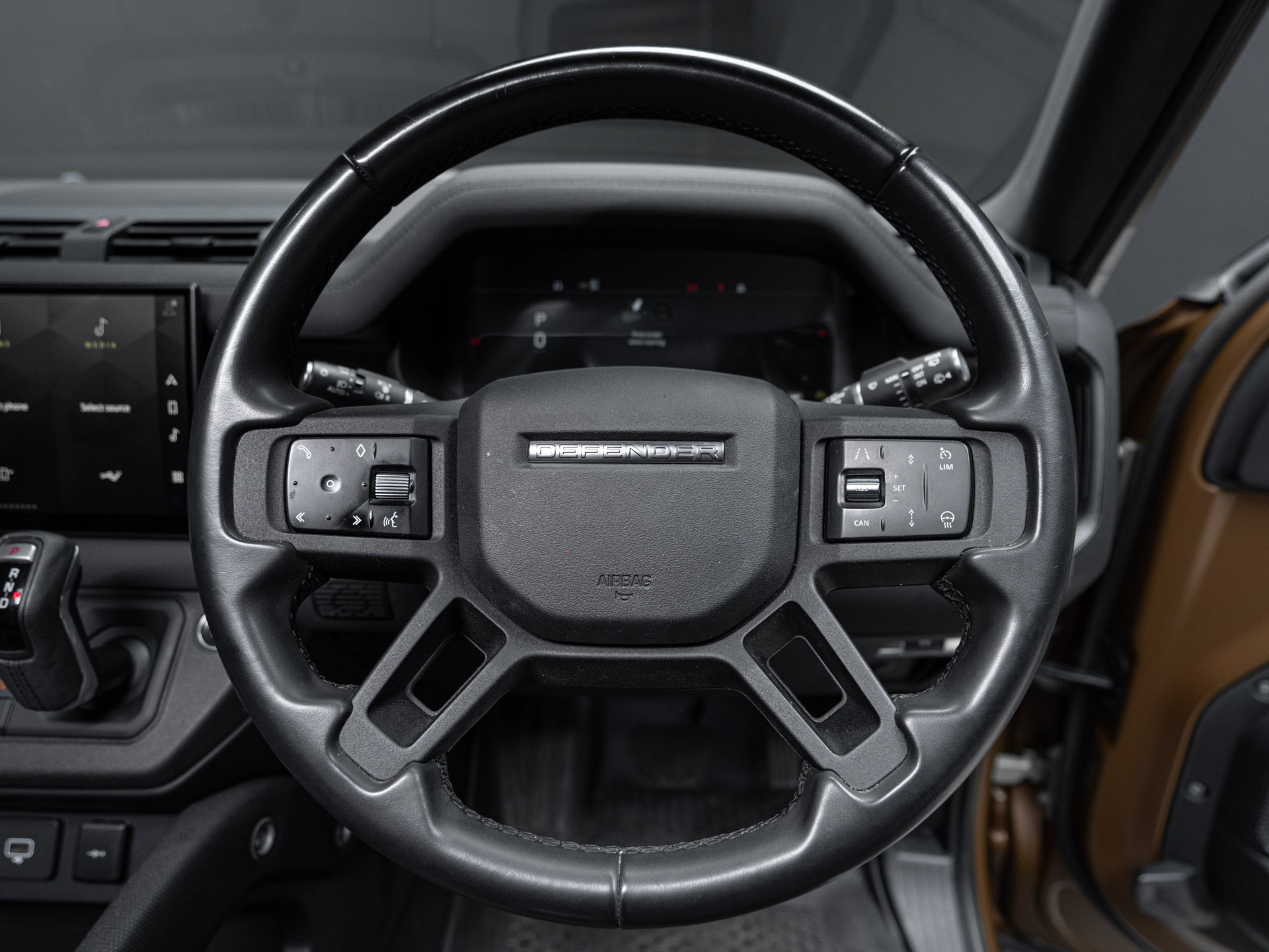 brown land rover defender d300 21