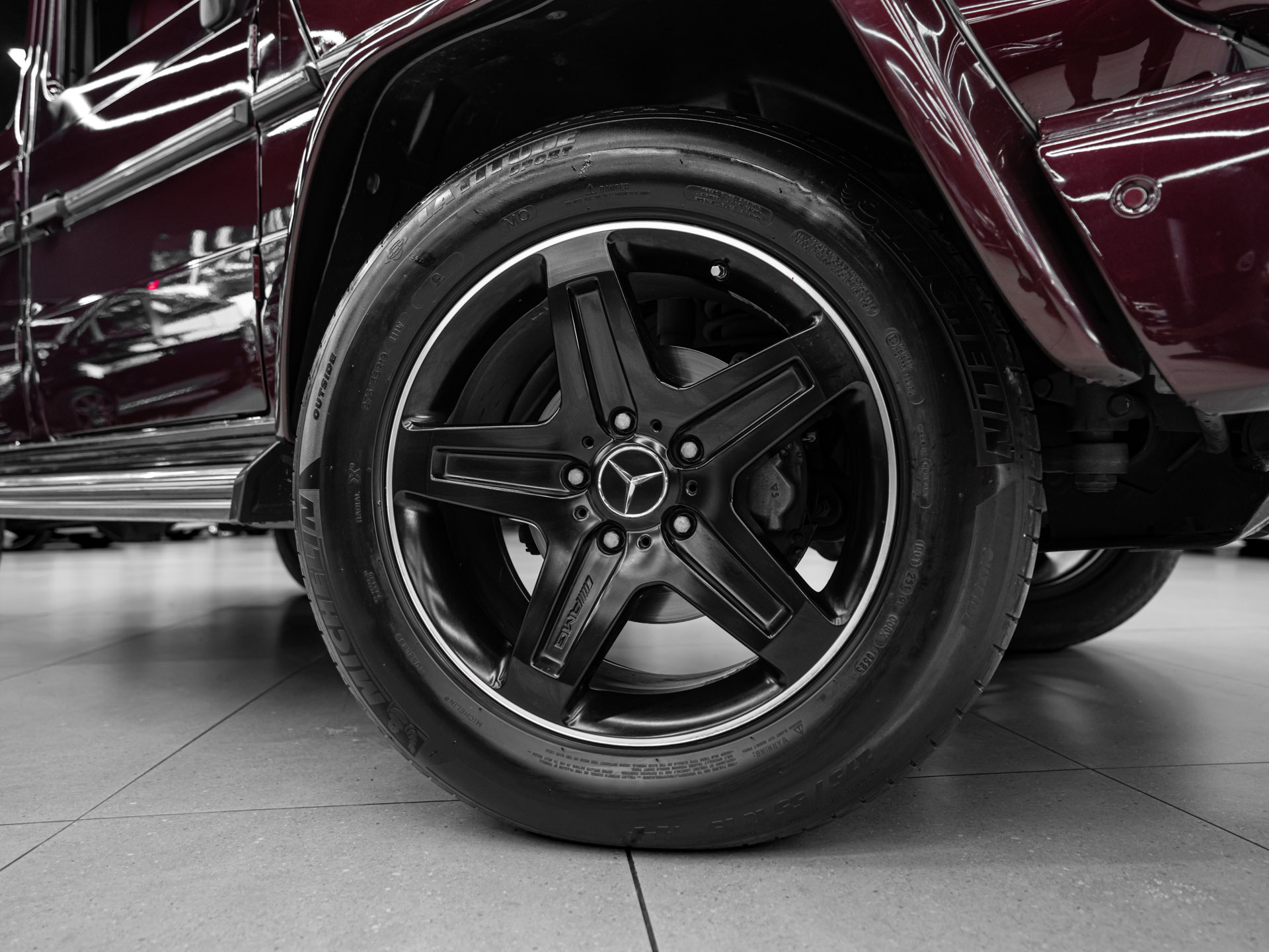 burgundy mercedes g350 2
