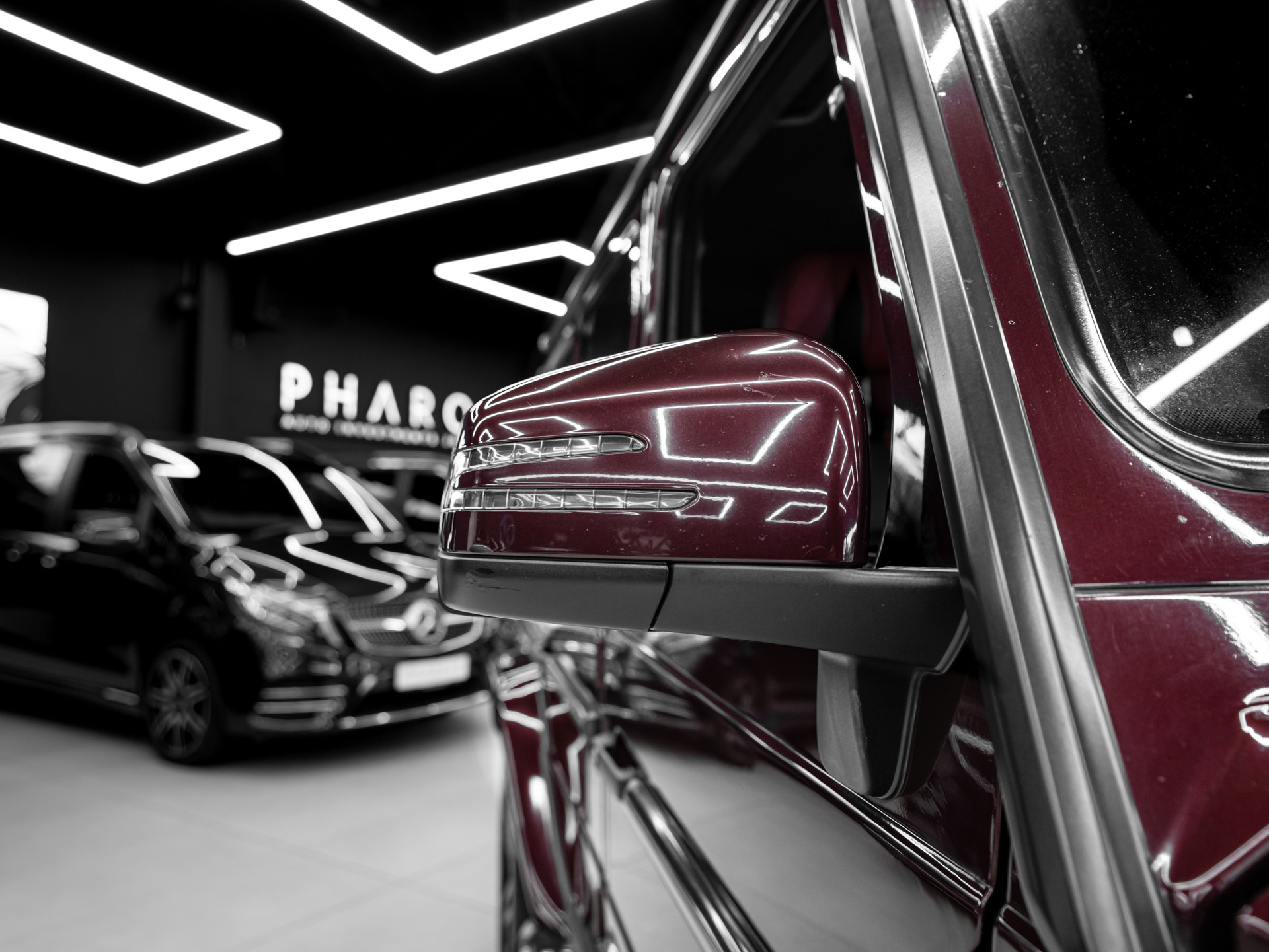 burgundy mercedes g350 6