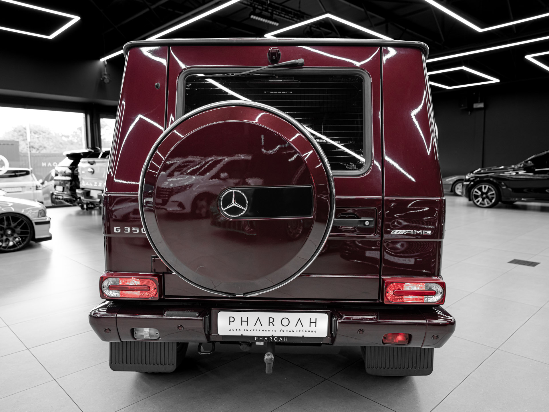 burgundy mercedes g350 9