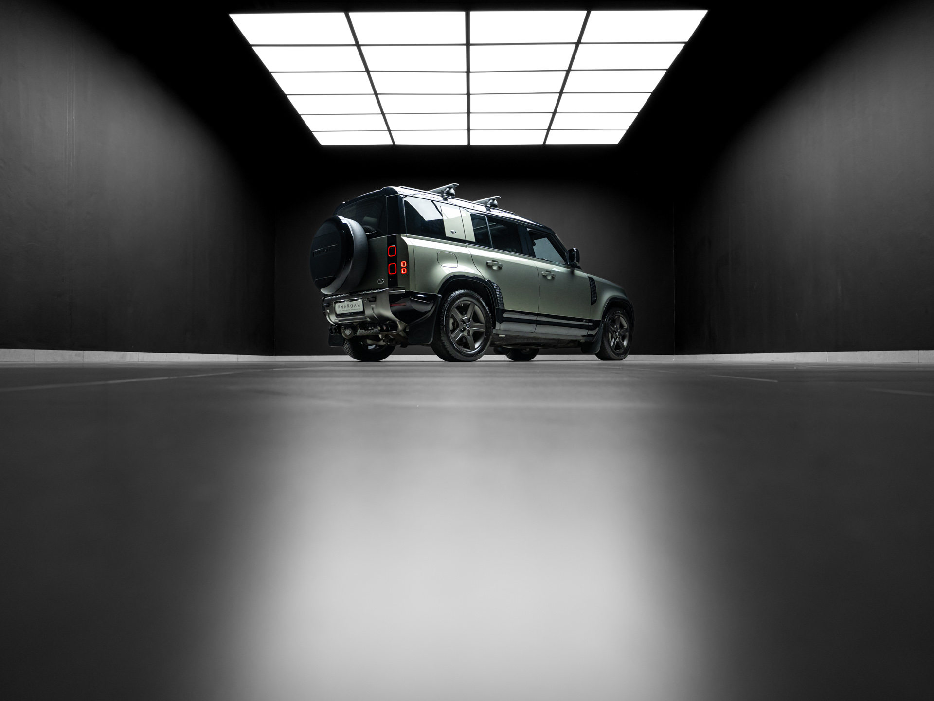 green land rover defender 13