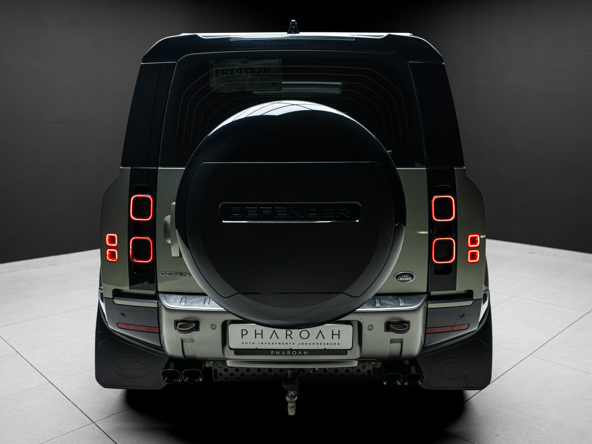 green land rover defender 14