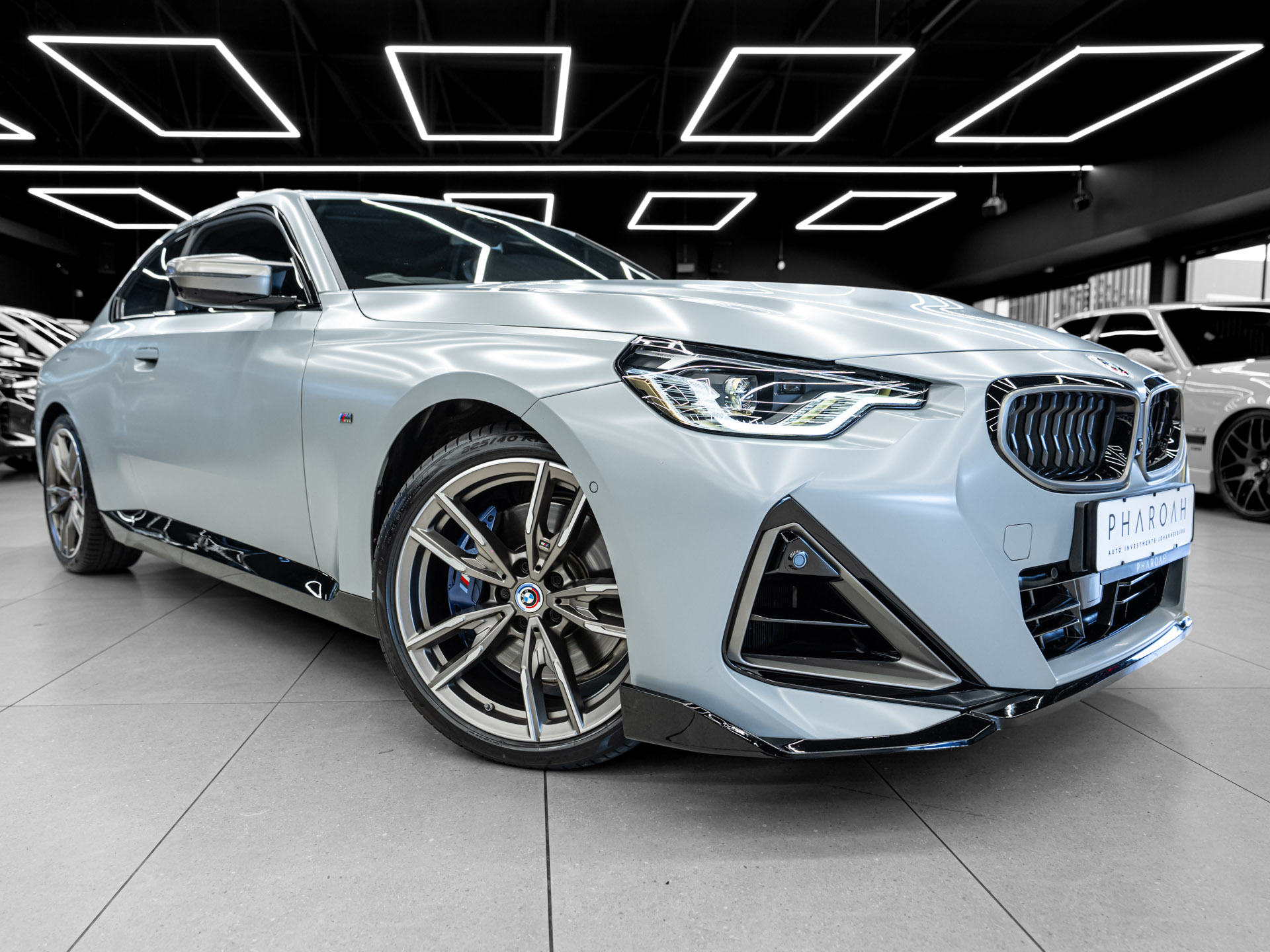 grey bmw m240i 2