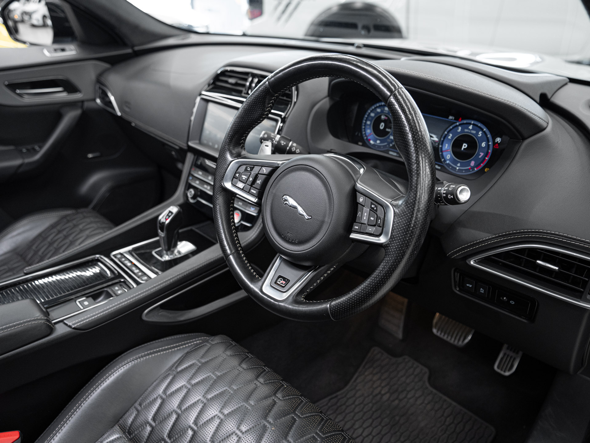 grey jaguar f pace svr 19