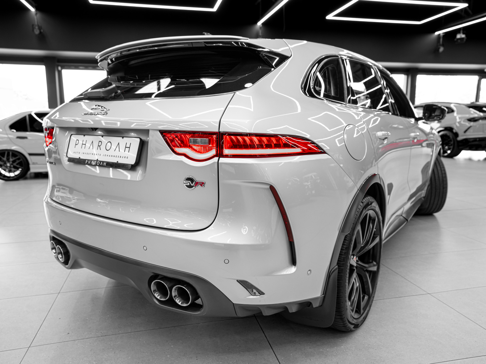 grey jaguar f pace svr 8