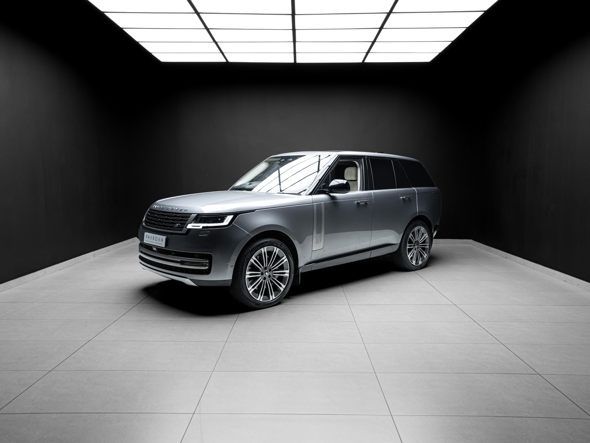 grey range rover autobiography