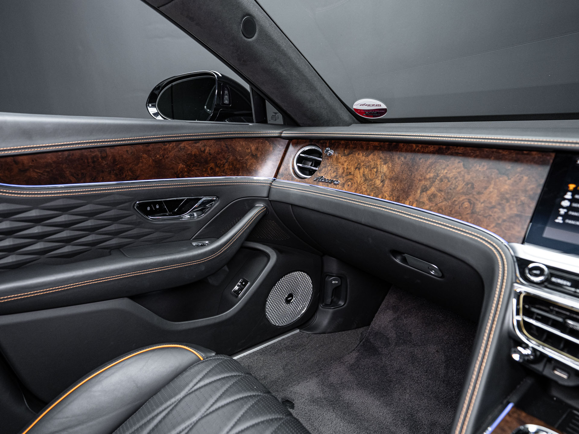 navy blue bentley flying spur azure 24