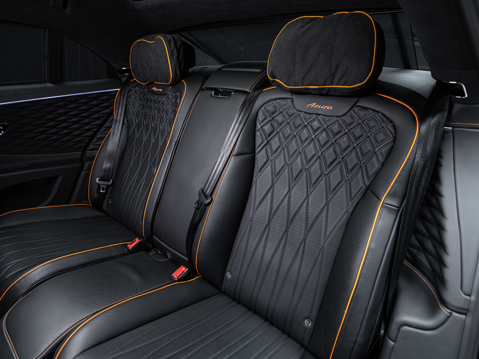 navy blue bentley flying spur azure 28