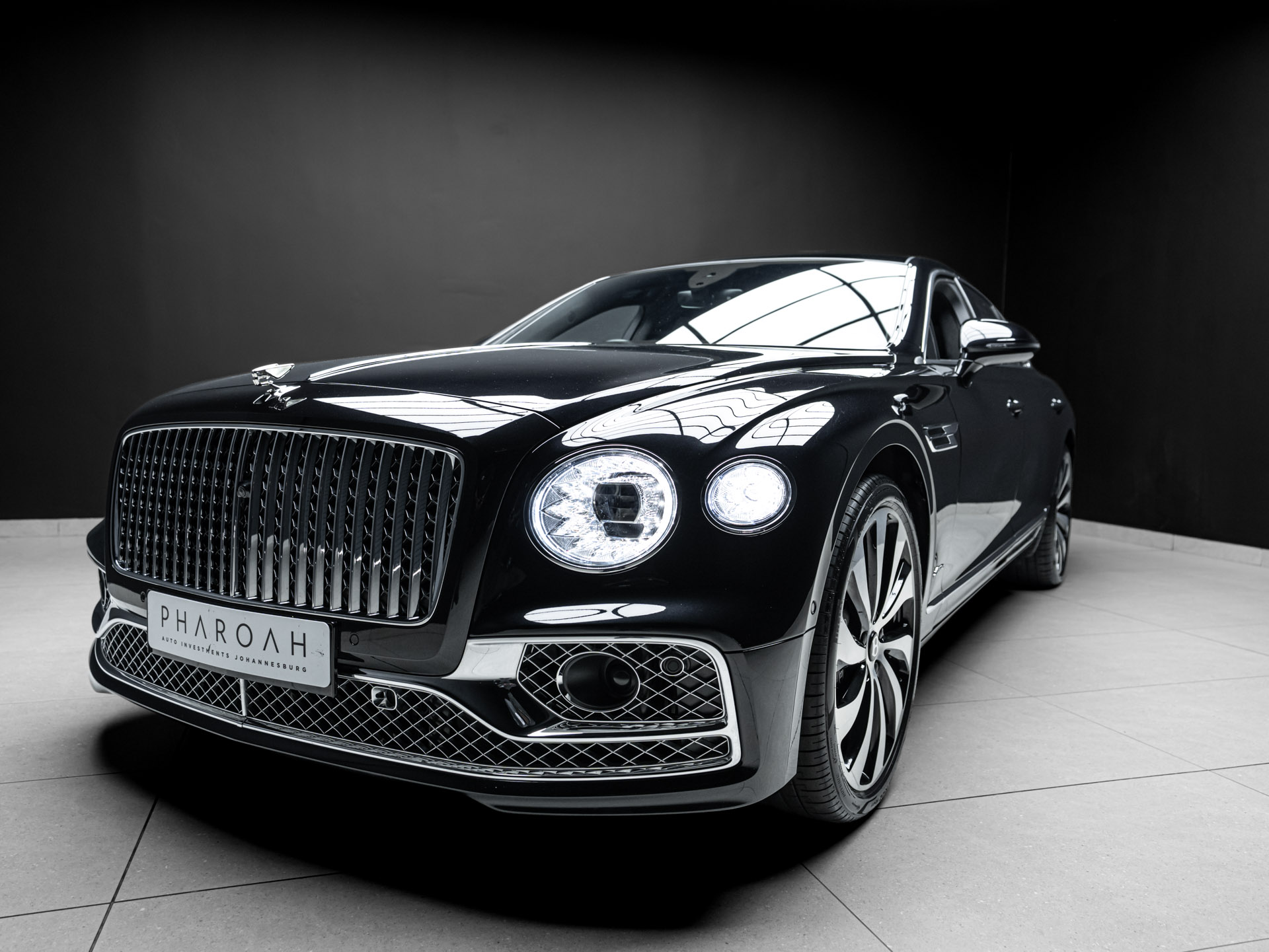 navy blue bentley flying spur azure 6